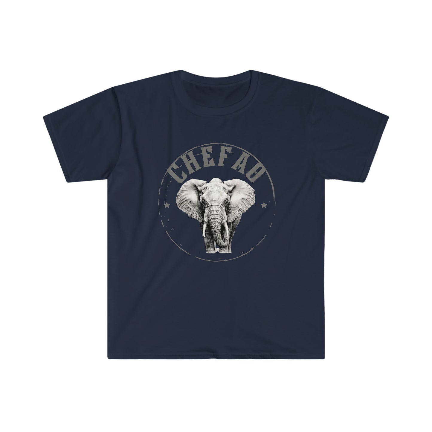 Chefao Elephant I, Unisex Softstyle T-Shirt