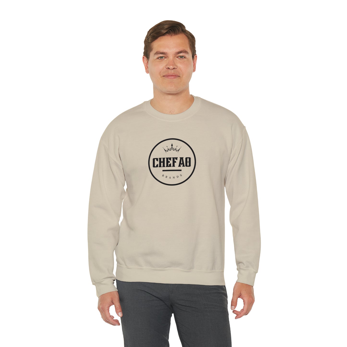 Chefao Brands III, Unisex Heavy Blend Crewneck Sweatshirt