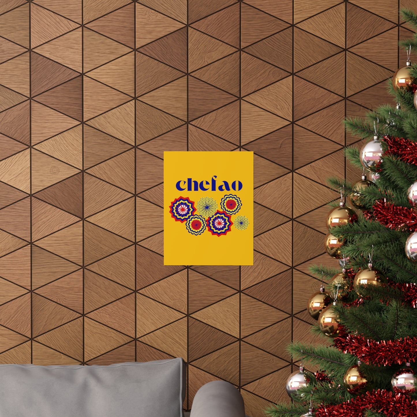 Chefao Paper Fans I, Premium Matte Vertical Posters