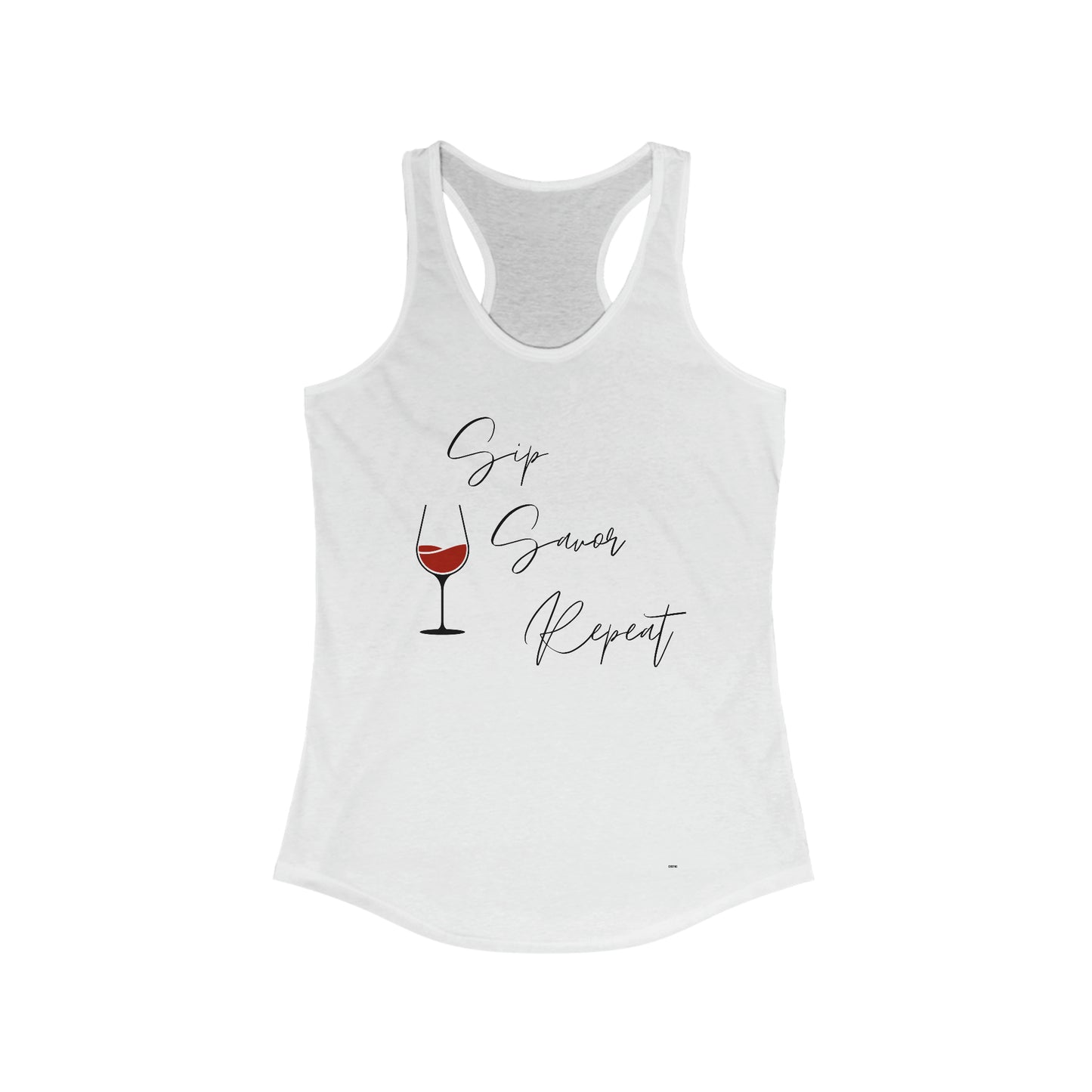 Sip Savor Repeat, Women's Racerback Tank