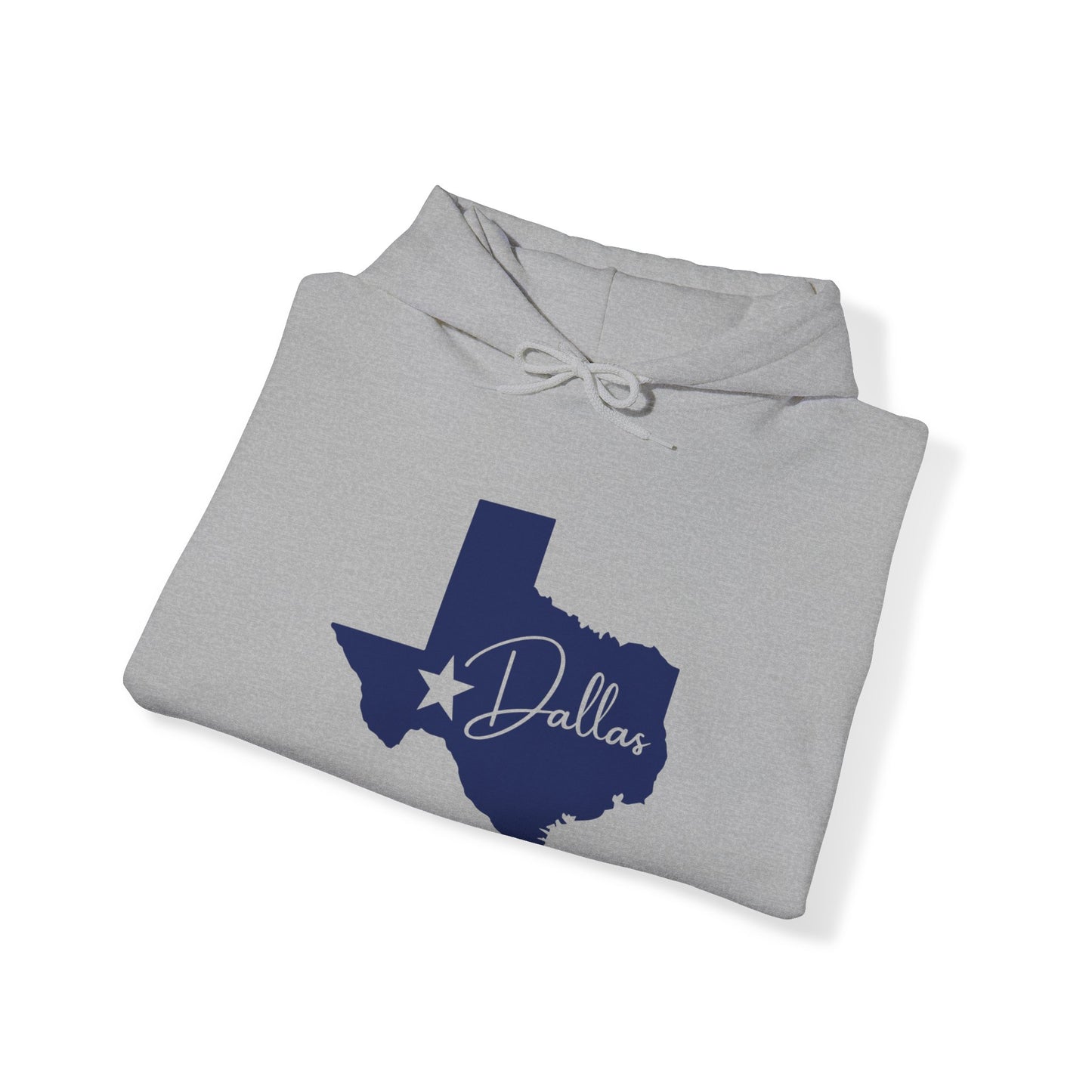 Chefao Dallas, Texas I, Unisex Heavy Blend Hooded Sweatshirt