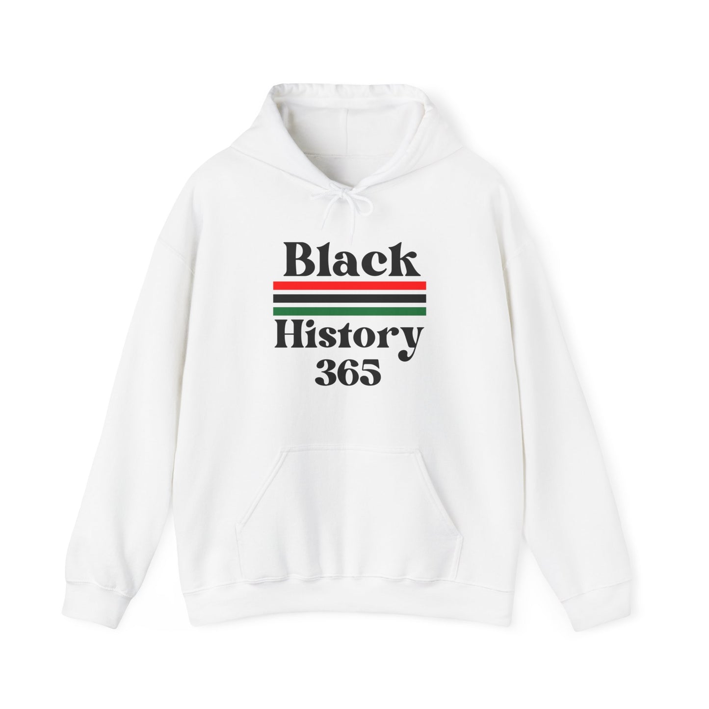 Chefao Black History 365, Unisex Heavy Blend Hooded Sweatshirt