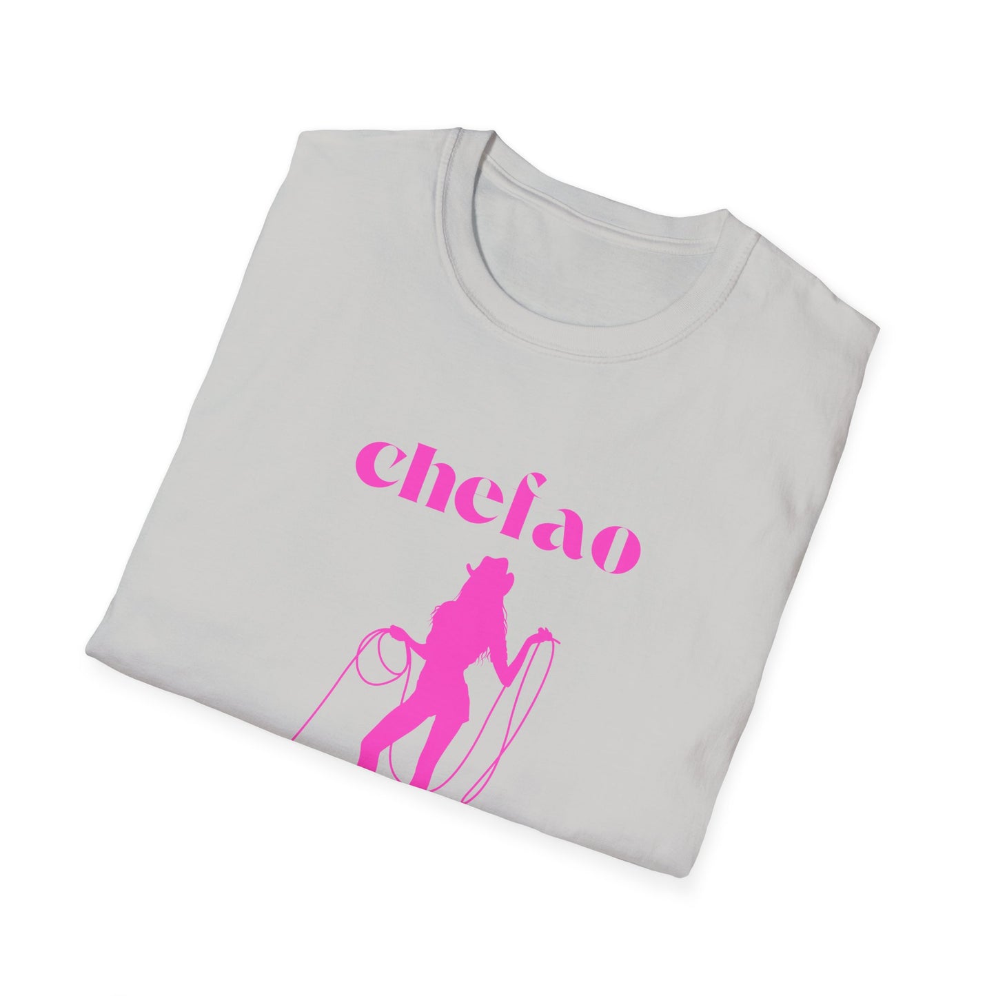 Chefao Cowgirl III, Unisex Softstyle T-Shirt