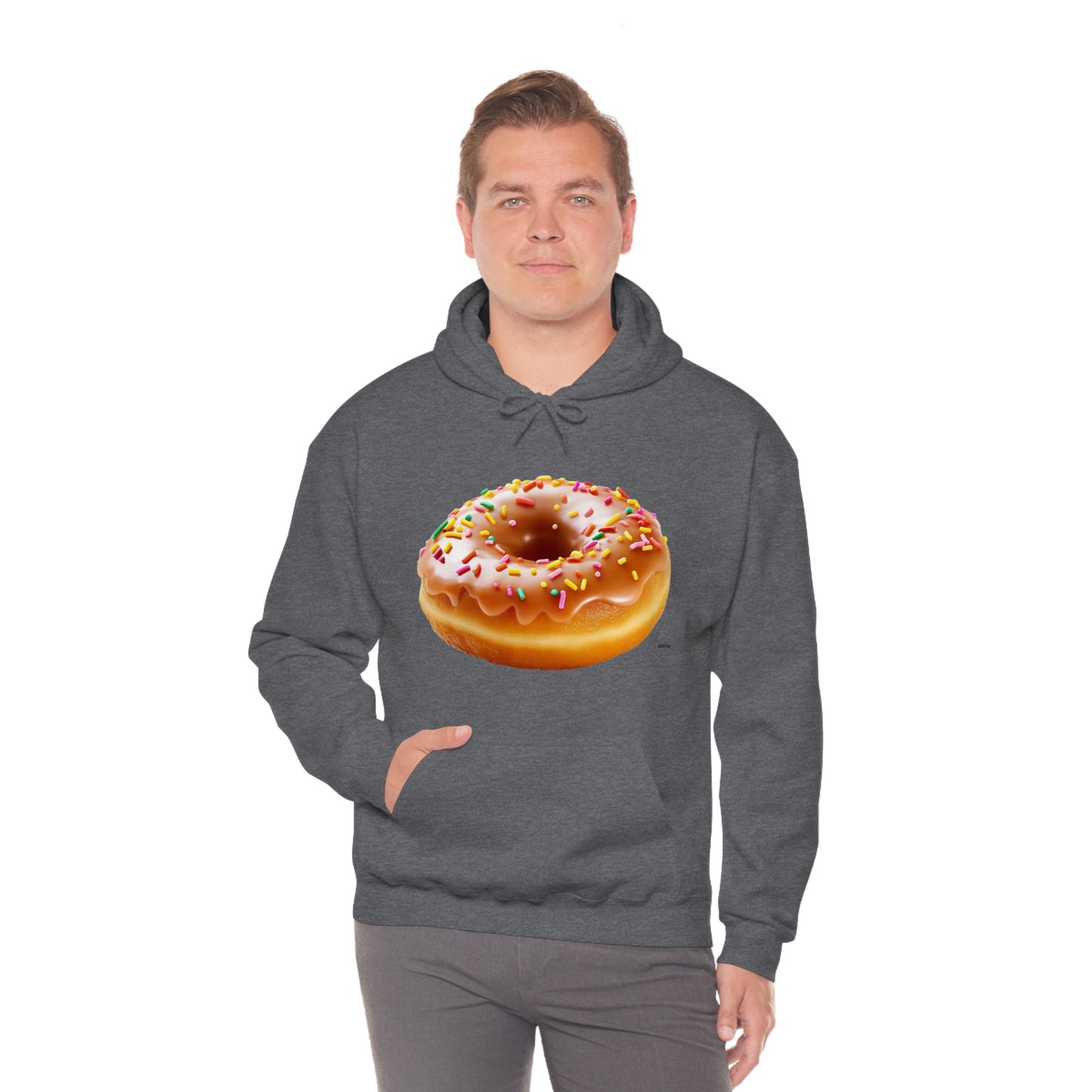 Sprinkled Donut, Unisex Heavy Blend Hooded Sweatshirt