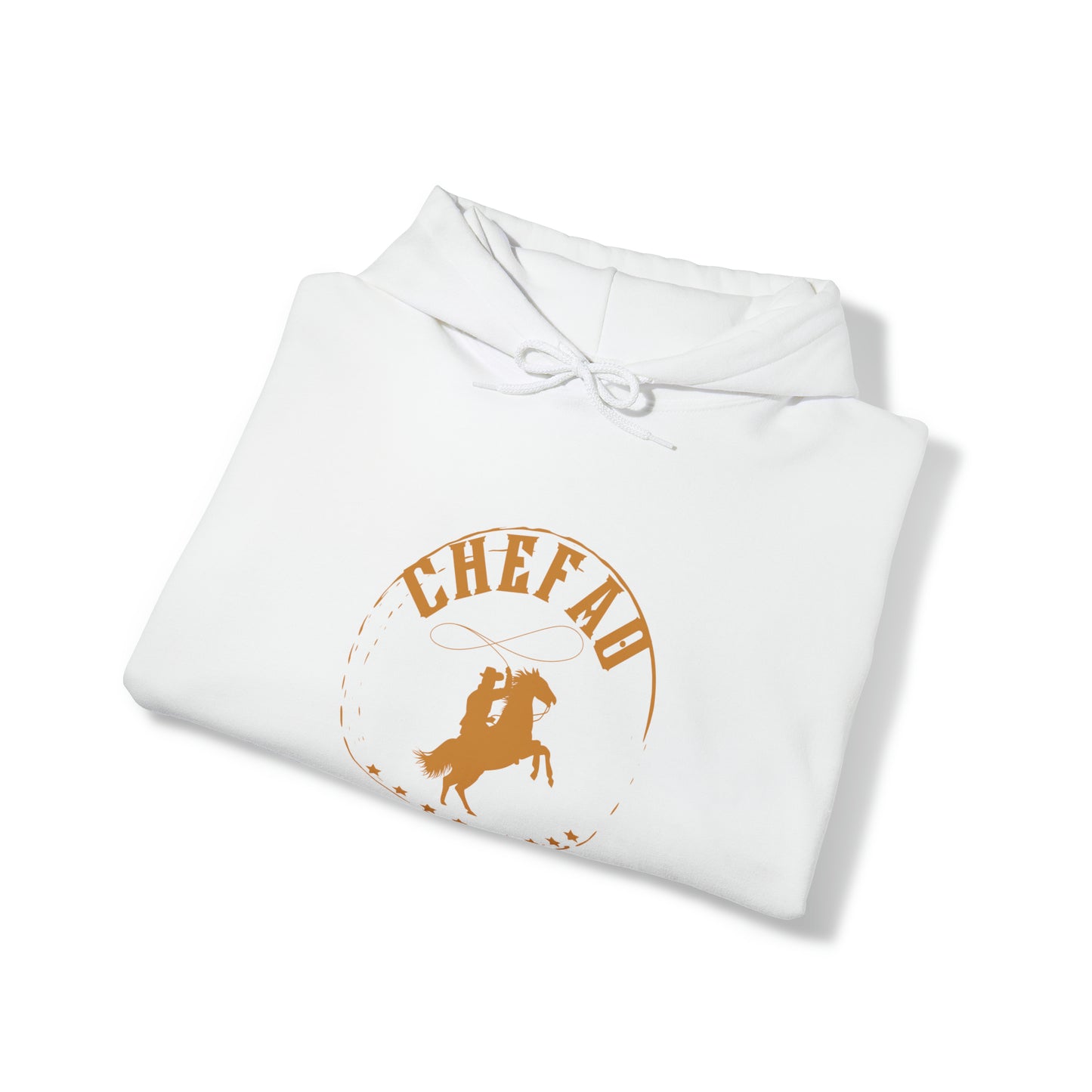 Chefao Cowboy V, Unisex Heavy Blend Hooded Sweatshirt