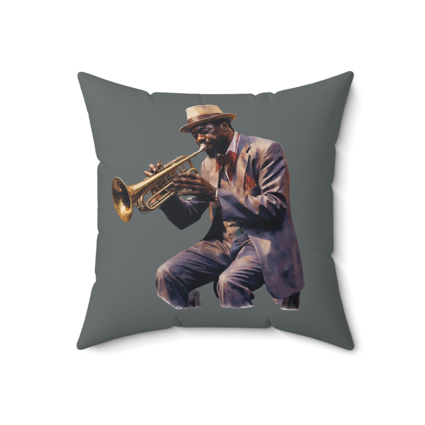 Jazz Great, Spun Polyester Square Pillow