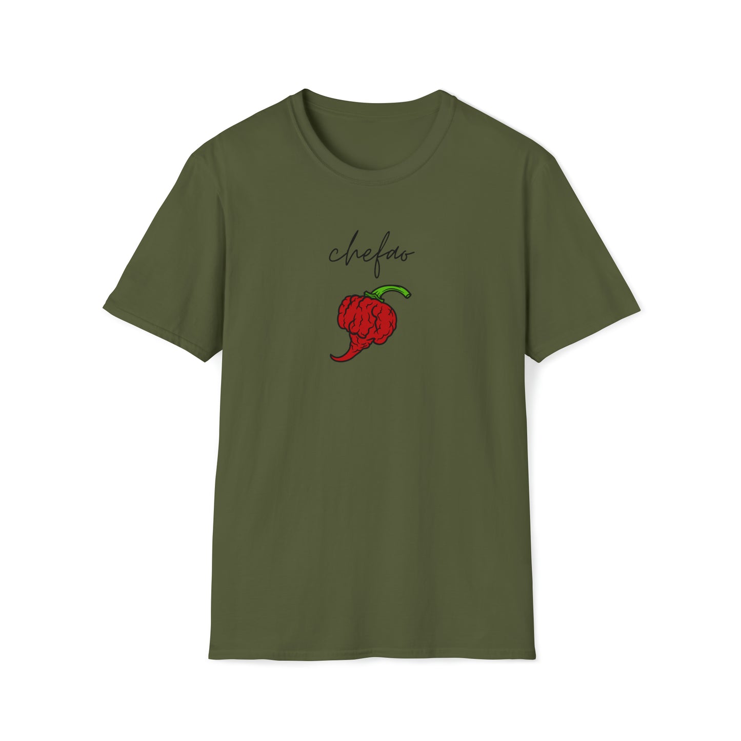 Chefao Carolina Reaper I, Unisex Softstyle T-Shirt