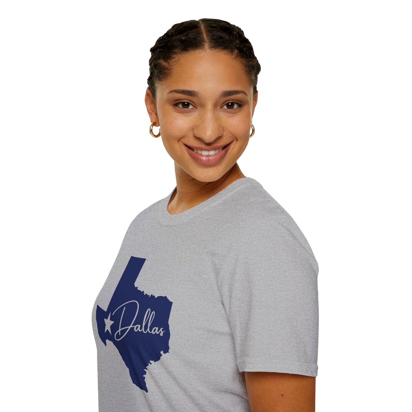 Chefao Dallas, Texas I, Unisex Softstyle T-Shirt