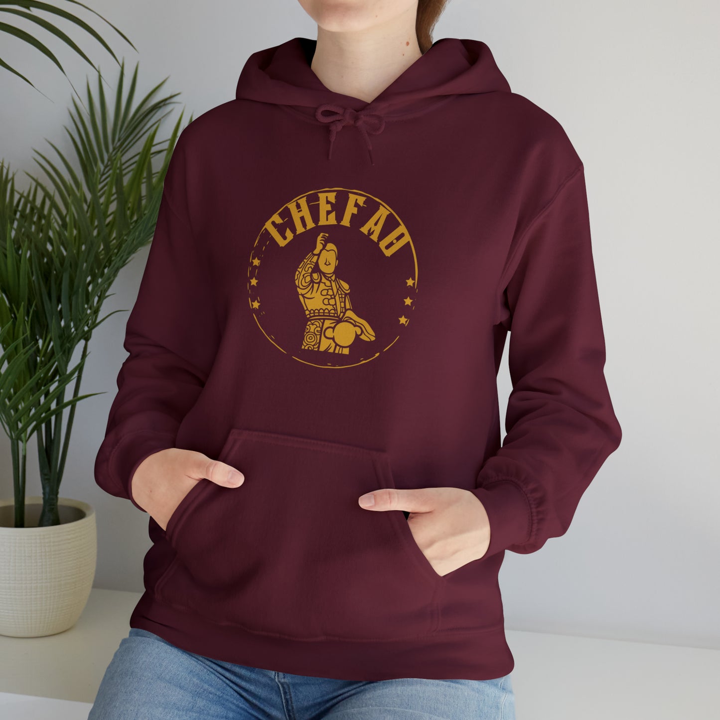 Chefao Bullfighter II, Unisex Heavy Blend Hooded Sweatshirt