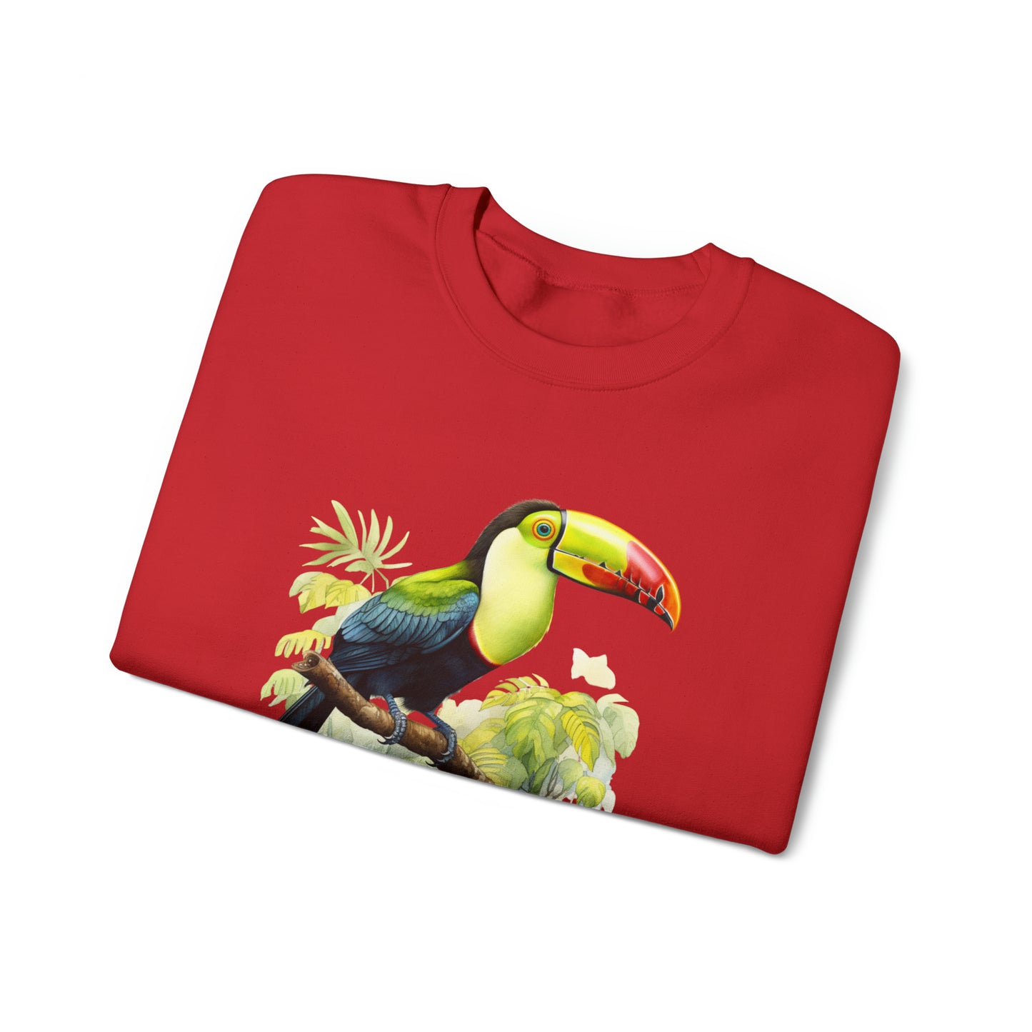 Keel Billed Toucan I, Unisex Heavy Blend Crewneck Sweatshirt