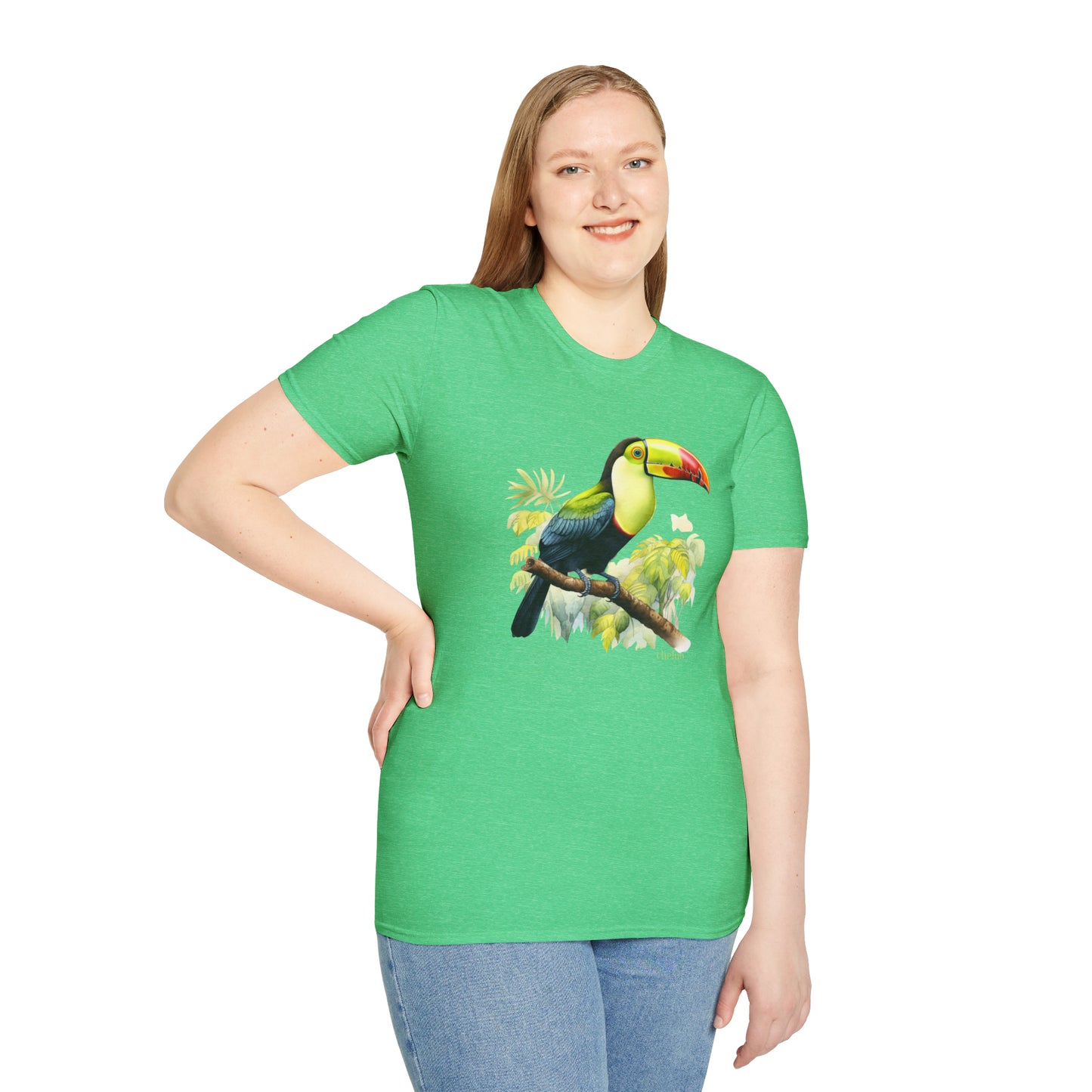 Keel Billed Toucan I,, Unisex Softstyle T-Shirt