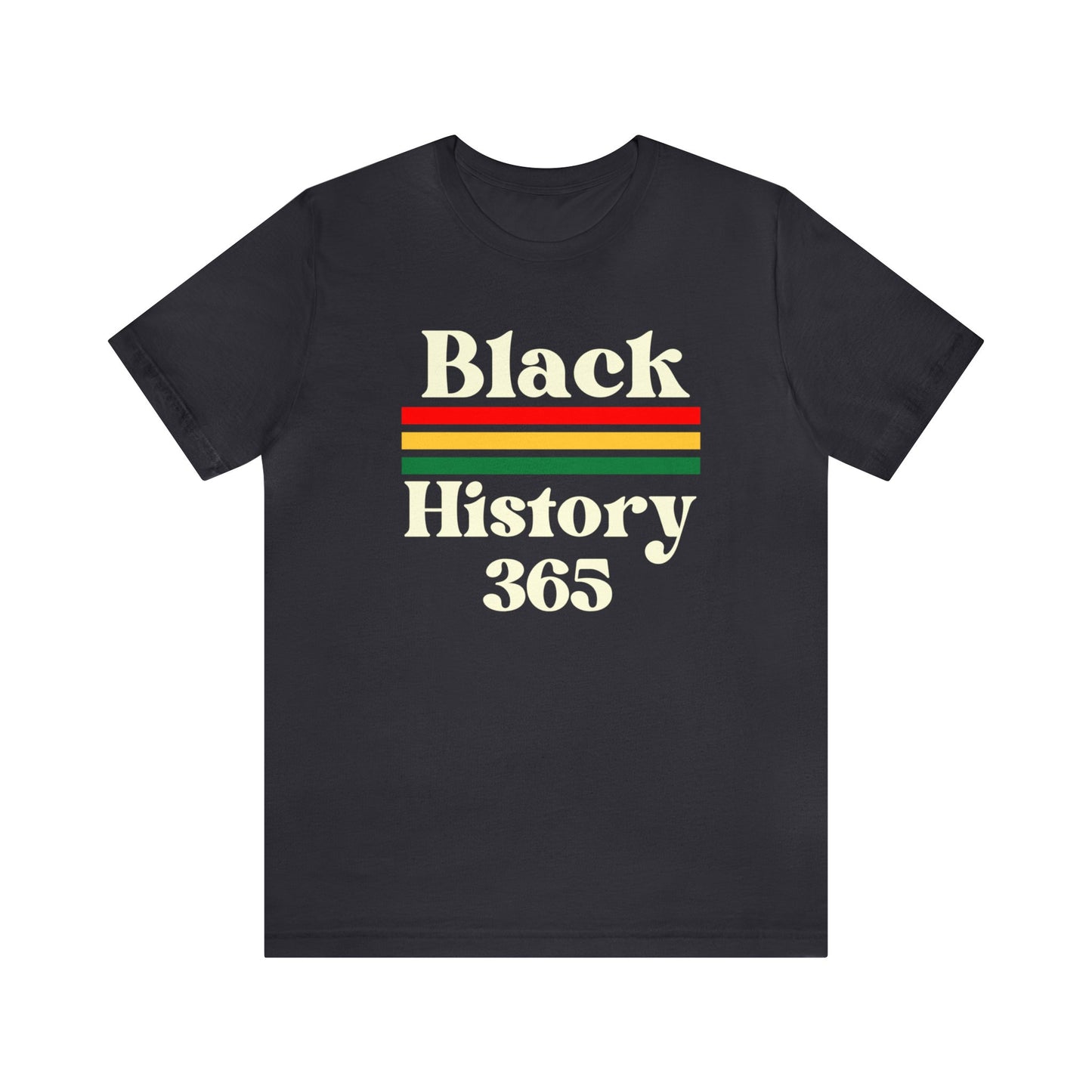 Chefao Black History 365, Unisex Jersey Short Sleeve Tee