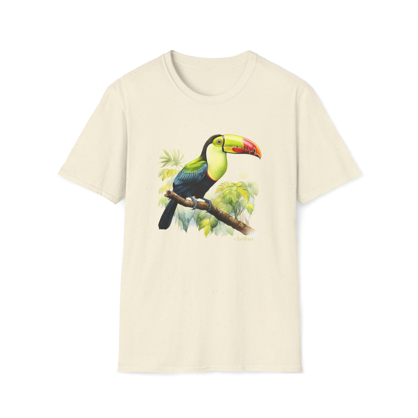 Keel Billed Toucan I,, Unisex Softstyle T-Shirt