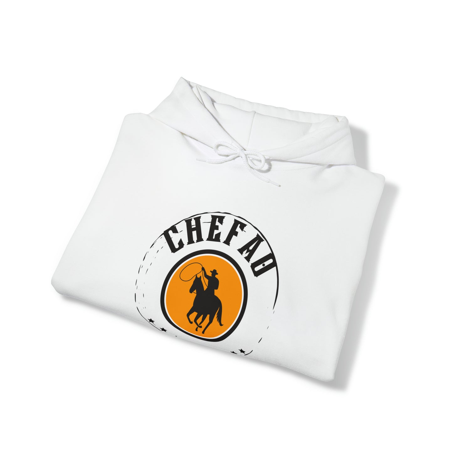 Chefao Cowboy II, Unisex Heavy Blend Hooded Sweatshirt