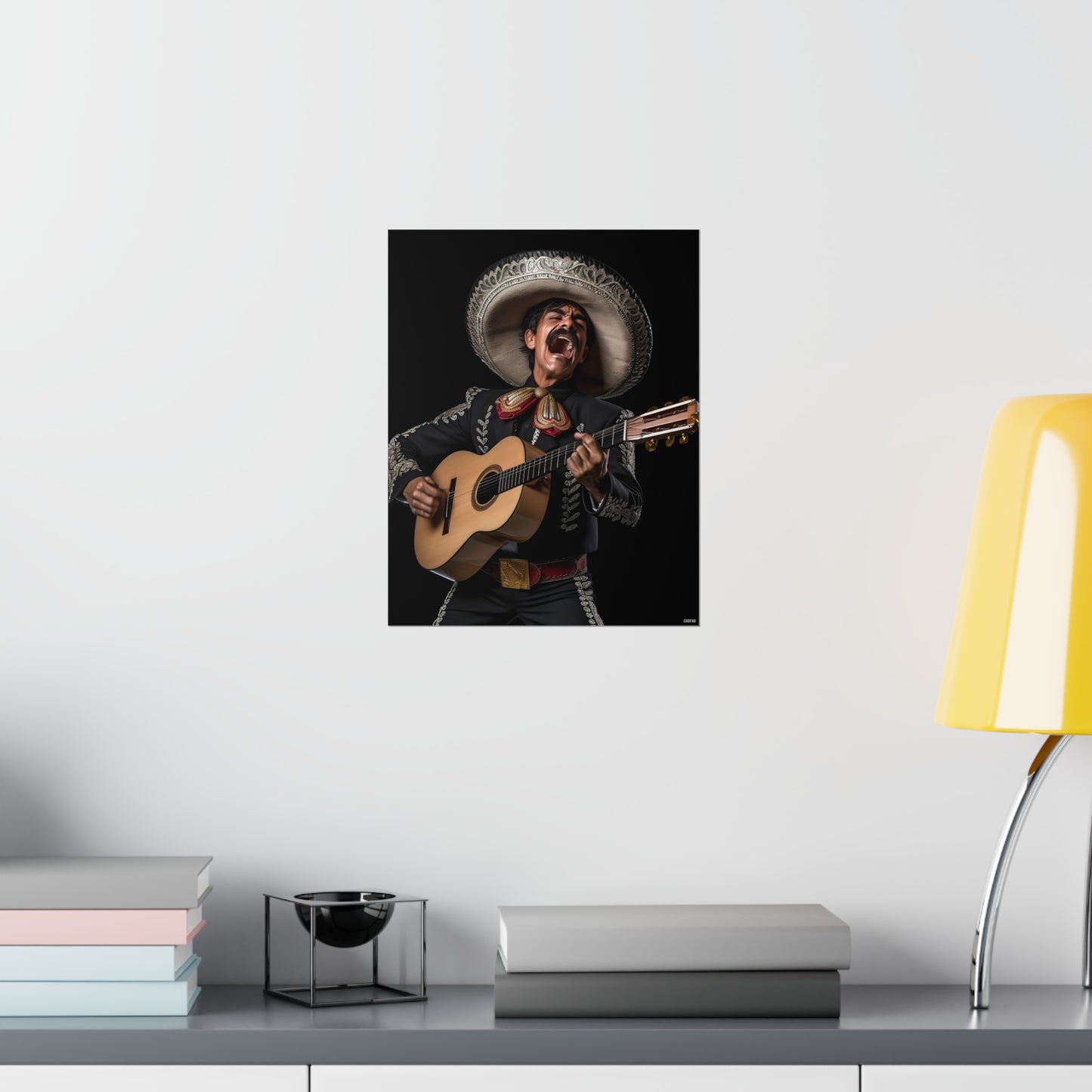 Mariachi Man, Premium Matte Vertical Posters