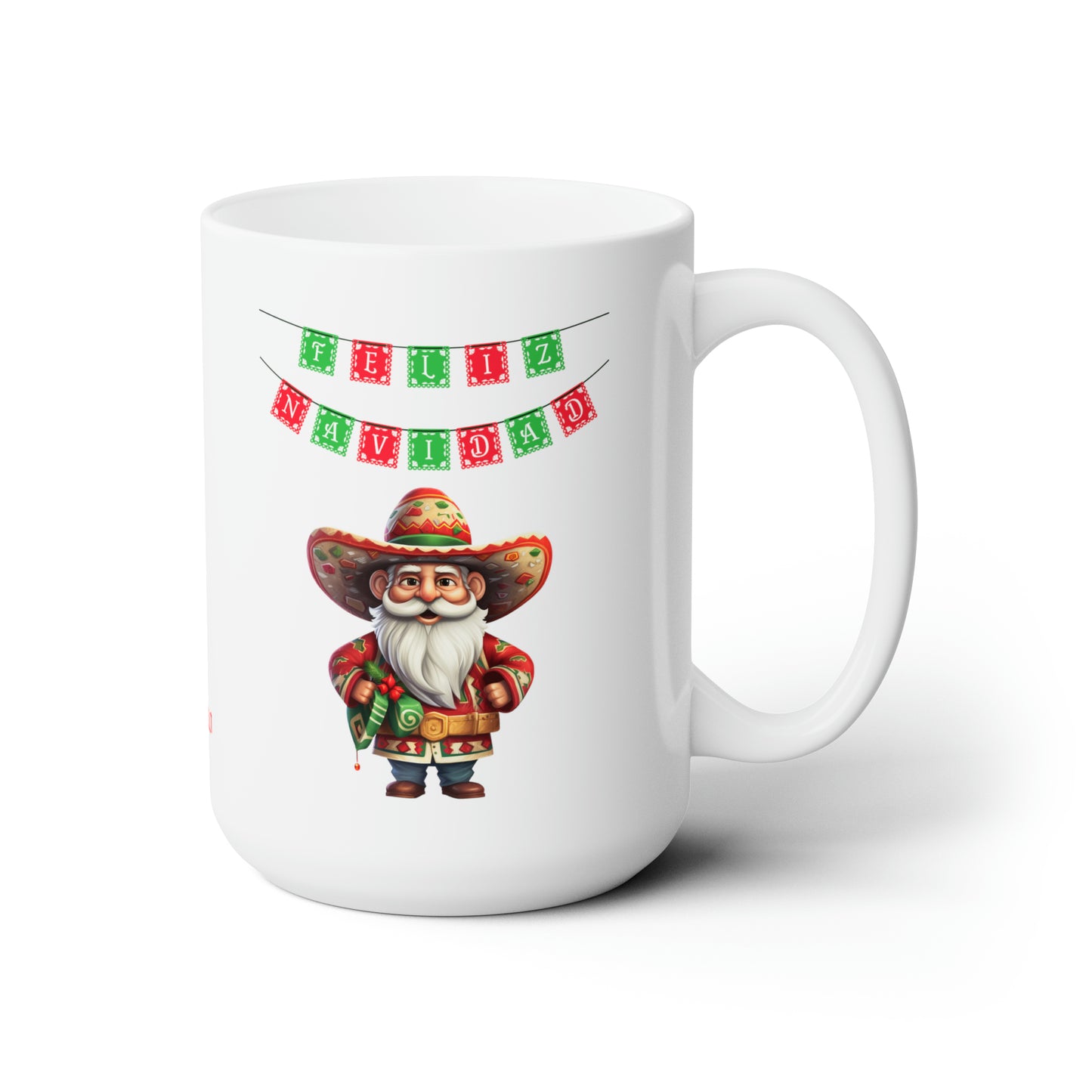 Feliz Navidad I, Ceramic Mug 15oz