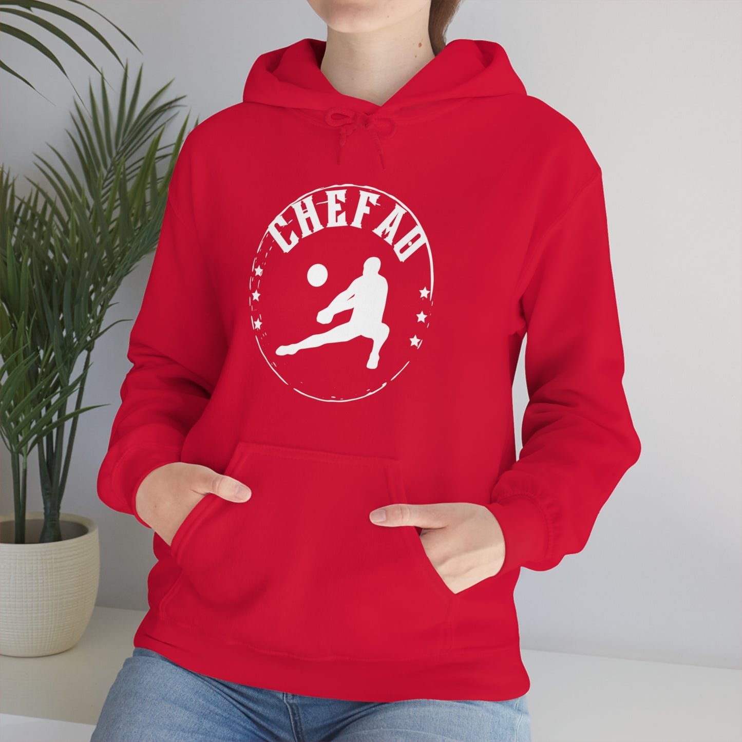 Chefao Volleyball II, Unisex Heavy Blend Hooded Sweatshirt