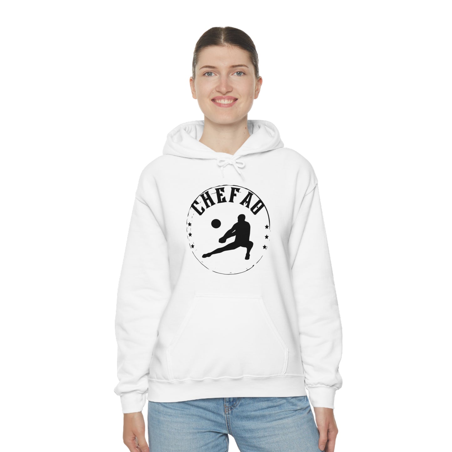 Chefao Volleyball II, Unisex Heavy Blend Hooded Sweatshirt