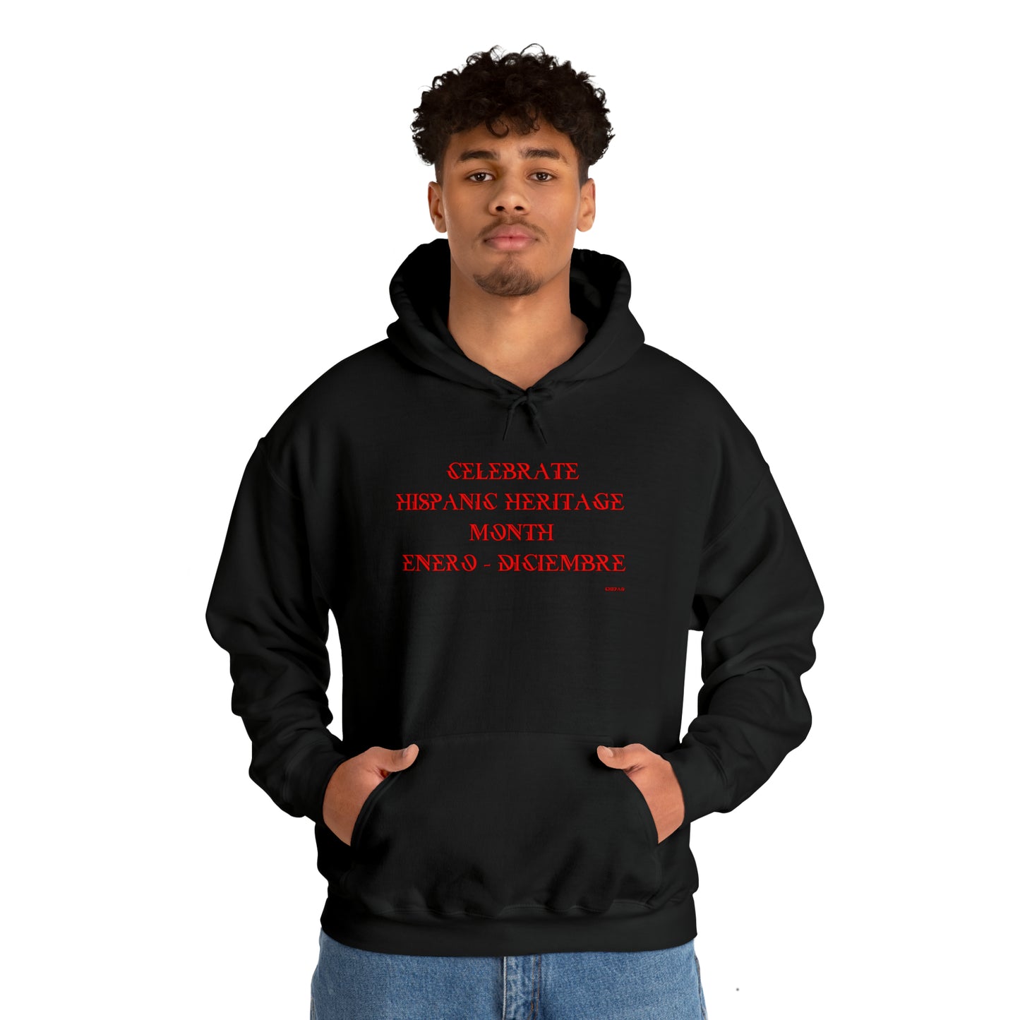 Celebrate Hispanic Heritage Month V, Unisex Heavy Blend Hooded Sweatshirt