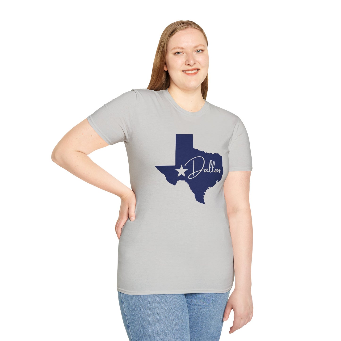 Chefao Dallas, Texas I, Unisex Softstyle T-Shirt