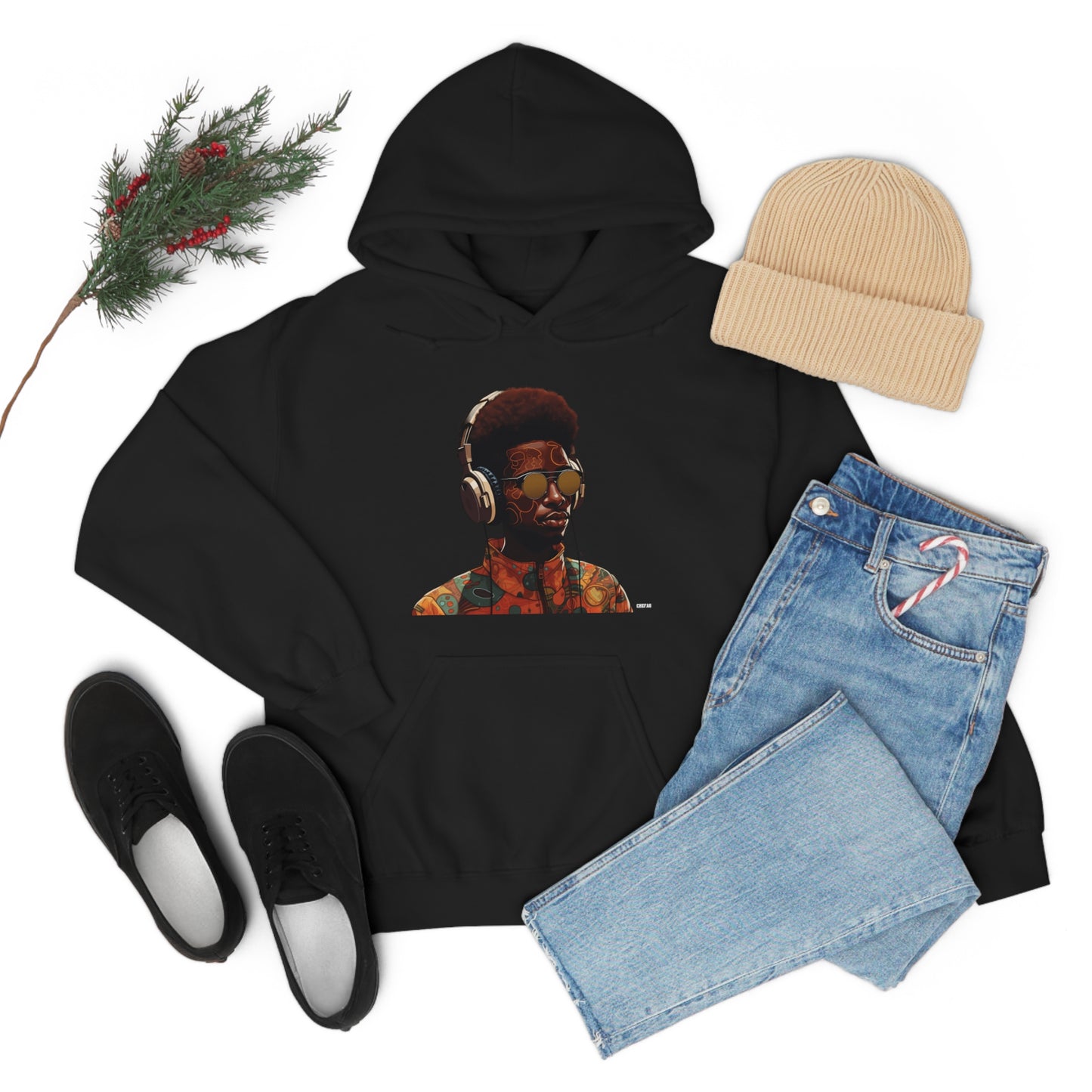 Music Zone, Unisex Heavy Blend Hooded Sweatshirt
