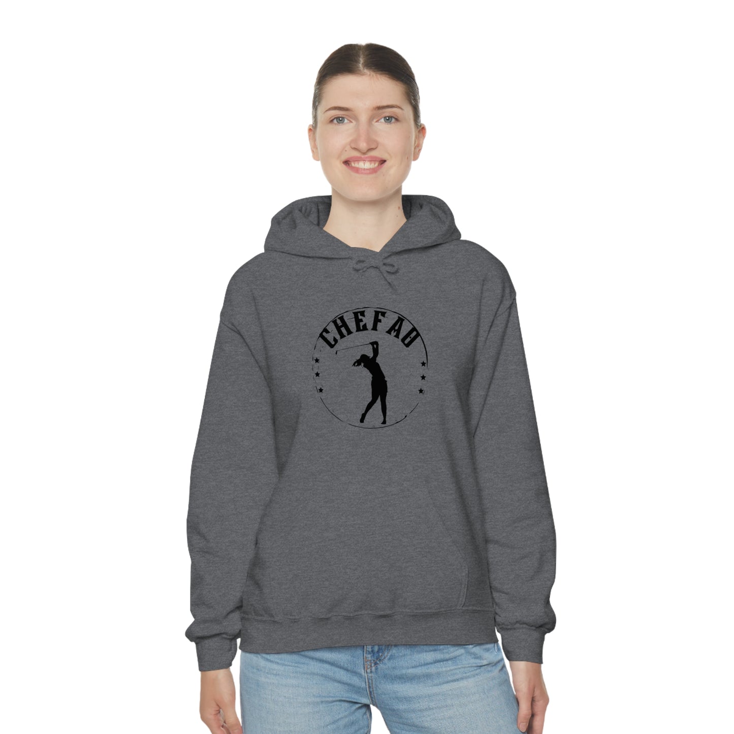 Chefao Golf I, Unisex Heavy Blend Hooded Sweatshirt