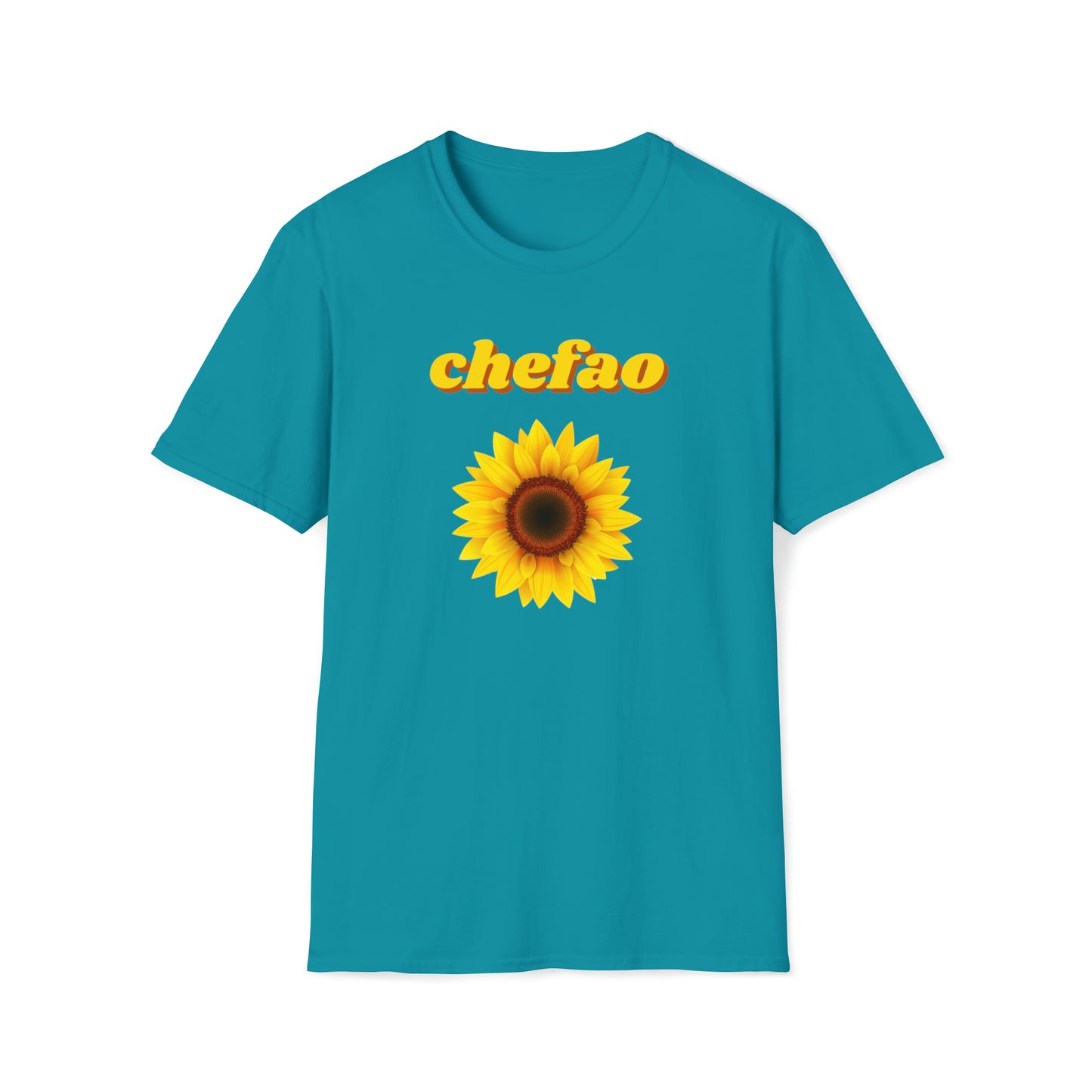 Chefao Sunflower I, Unisex Softstyle T-Shirt