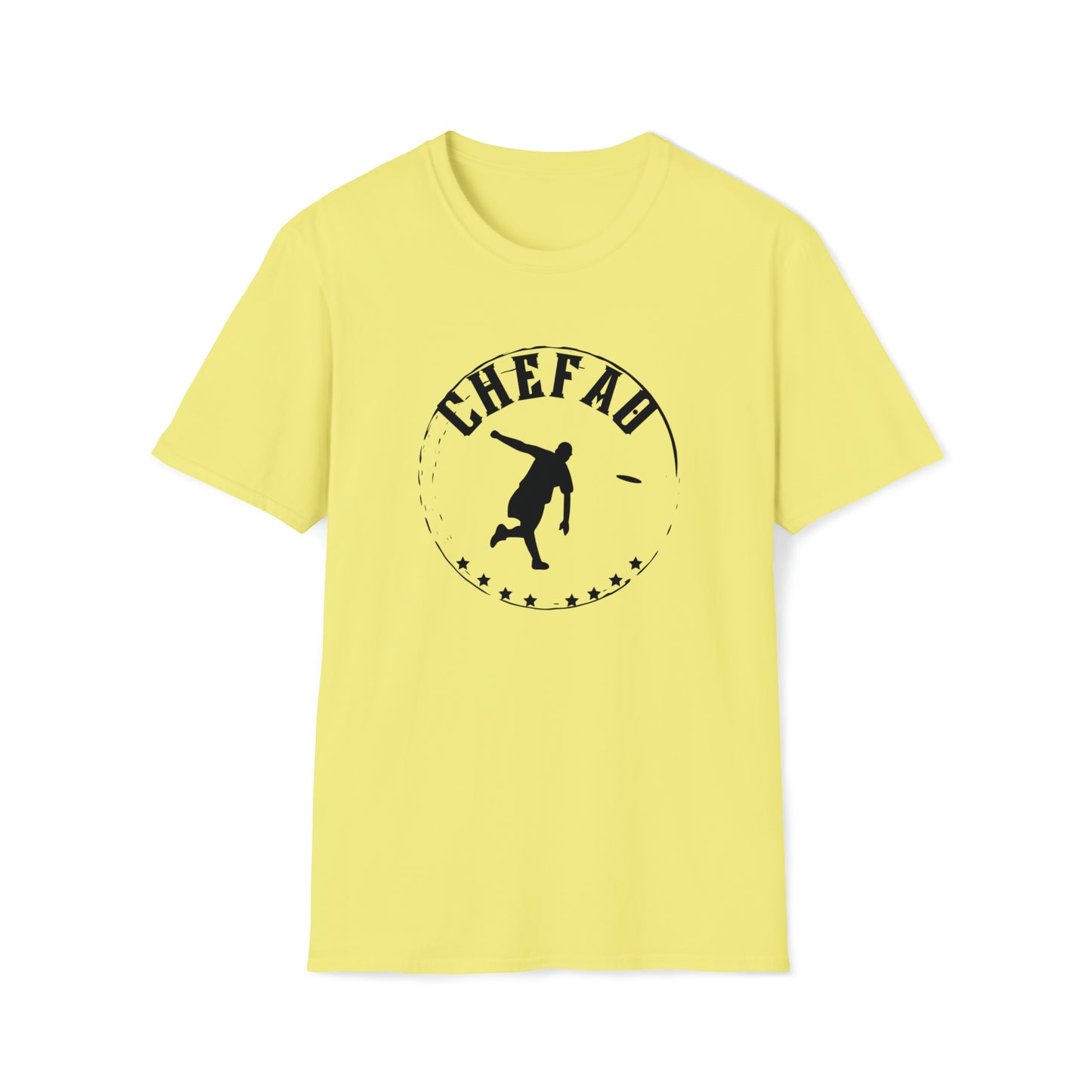 Chefao Frisbee I, Unisex Softstyle T-Shirt