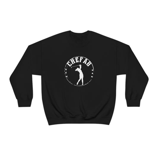 Chefao Golf I, Unisex Heavy Blend Crewneck Sweatshirt