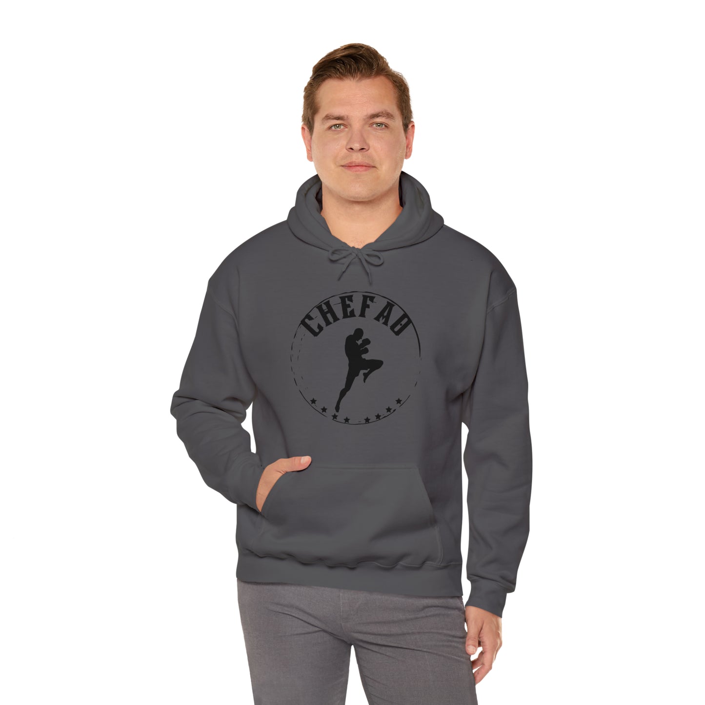 Chefao Muay Thai I, Unisex Heavy Blend Hooded Sweatshirt