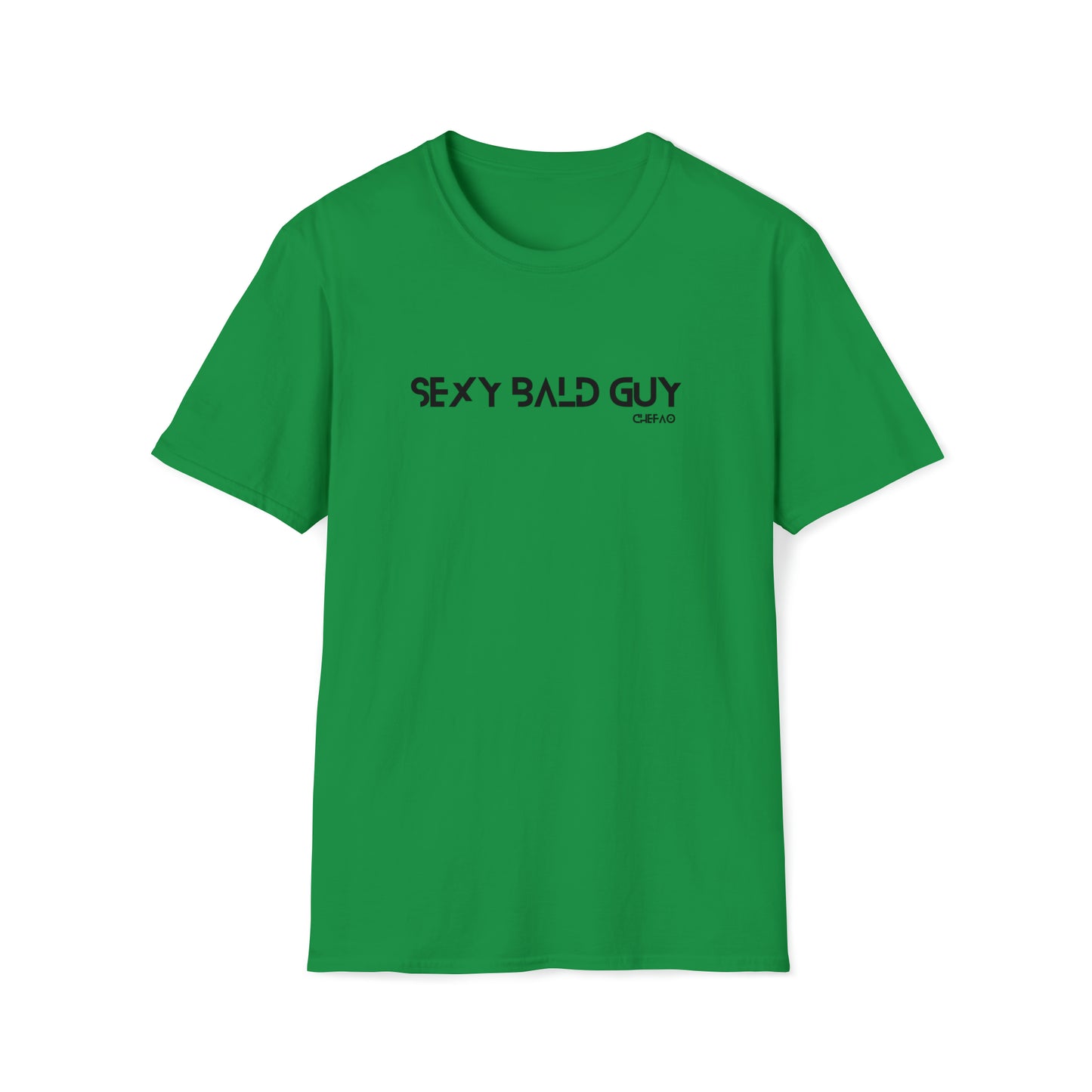 Sexy Bald Guy I, Unisex Softstyle T-Shirt