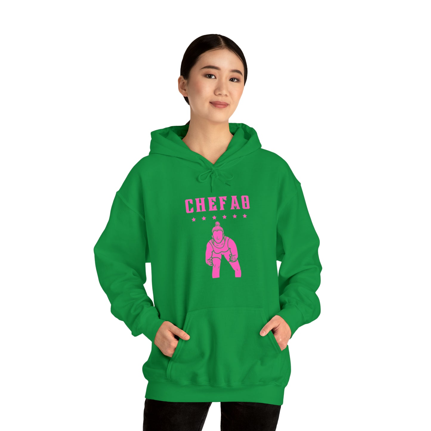 Chefao Wrestling XI, Unisex Heavy Blend Hooded Sweatshirt