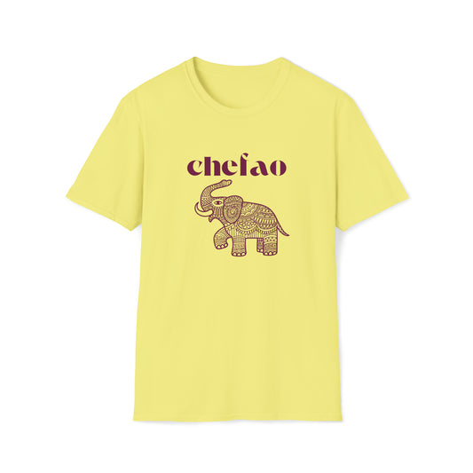 Chefao Elephant III, Unisex Softstyle T-Shirt