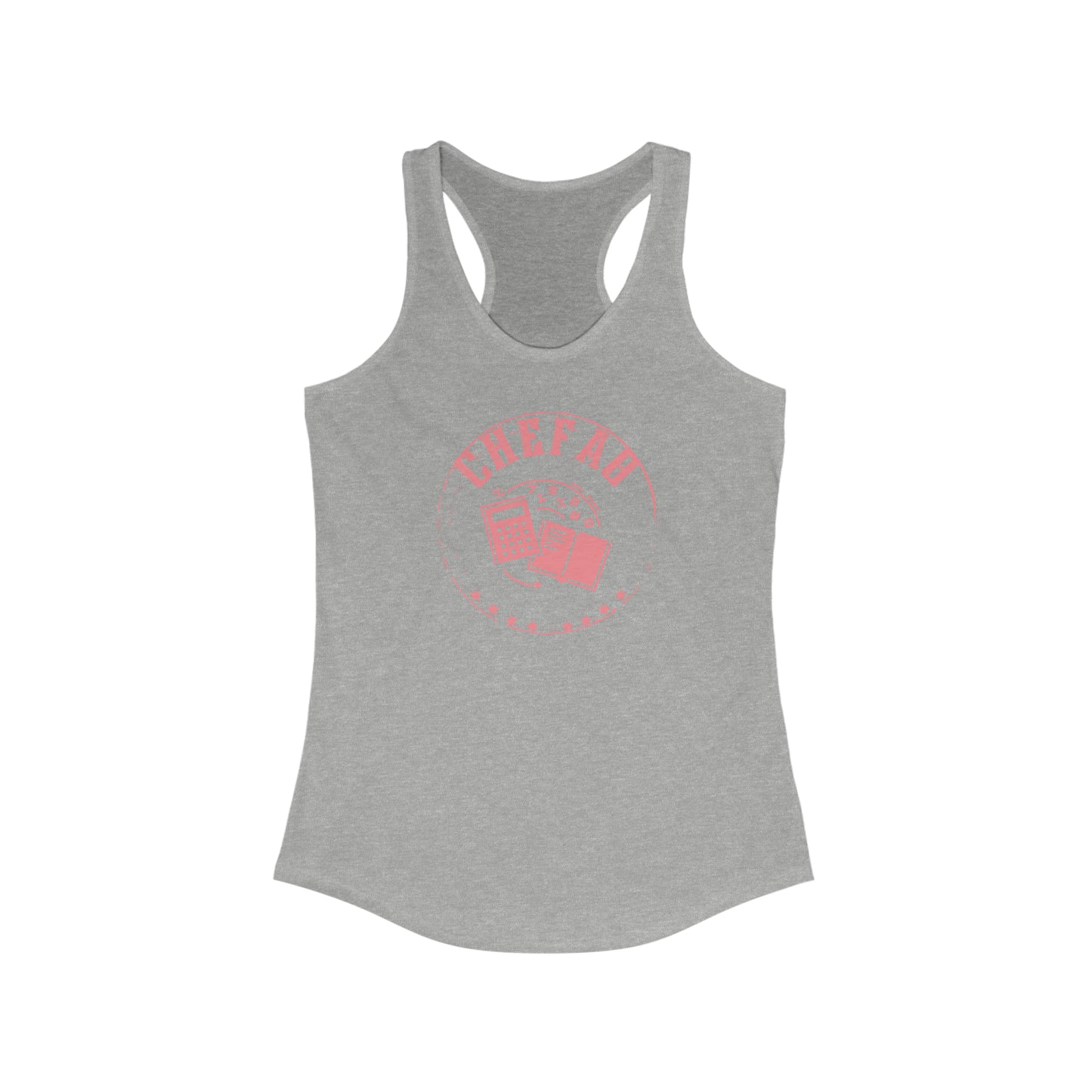 Chefao Accounting VI, Women's Racerback Tank