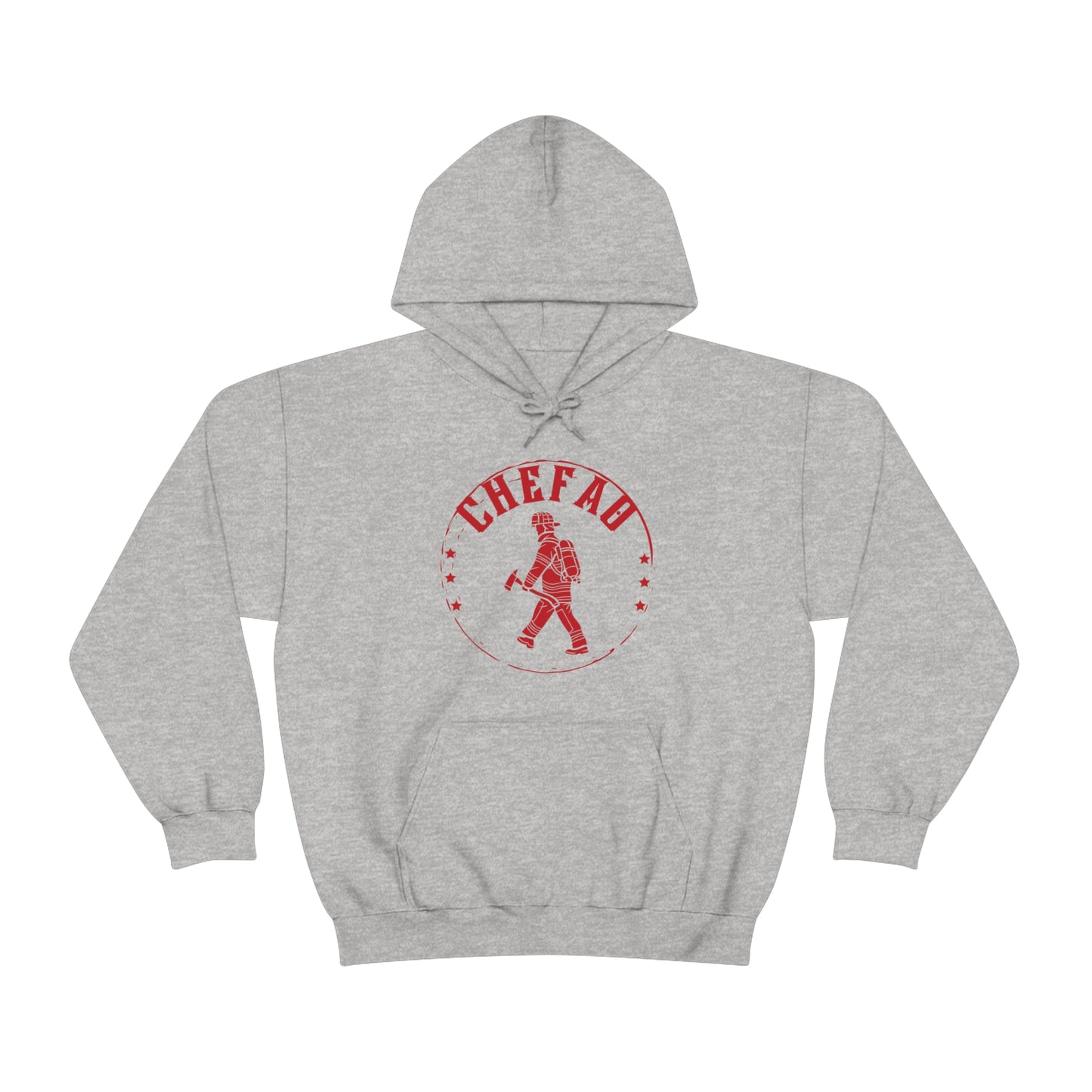 Chefao Fire I, Unisex Heavy Blend Hooded Sweatshirt