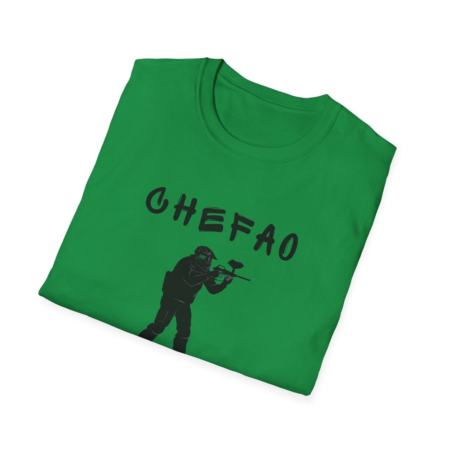 Chefao Paintball I, Unisex Softstyle T-Shirt