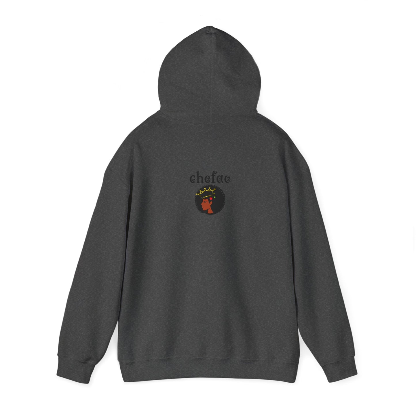 Chefao Black Girl Magic I , Unisex Heavy Blend™ Hooded Sweatshirt