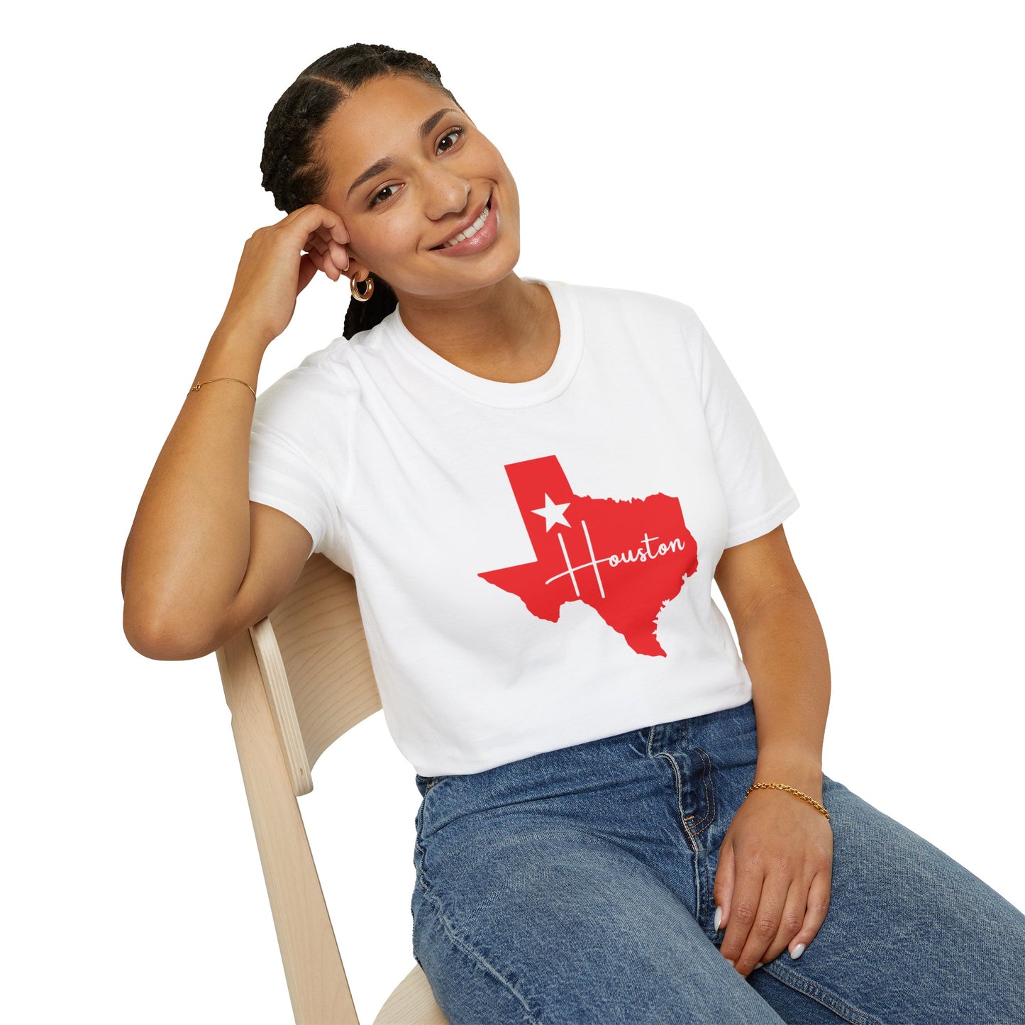 Chefao Houston, Texas I, Unisex Softstyle T-Shirt