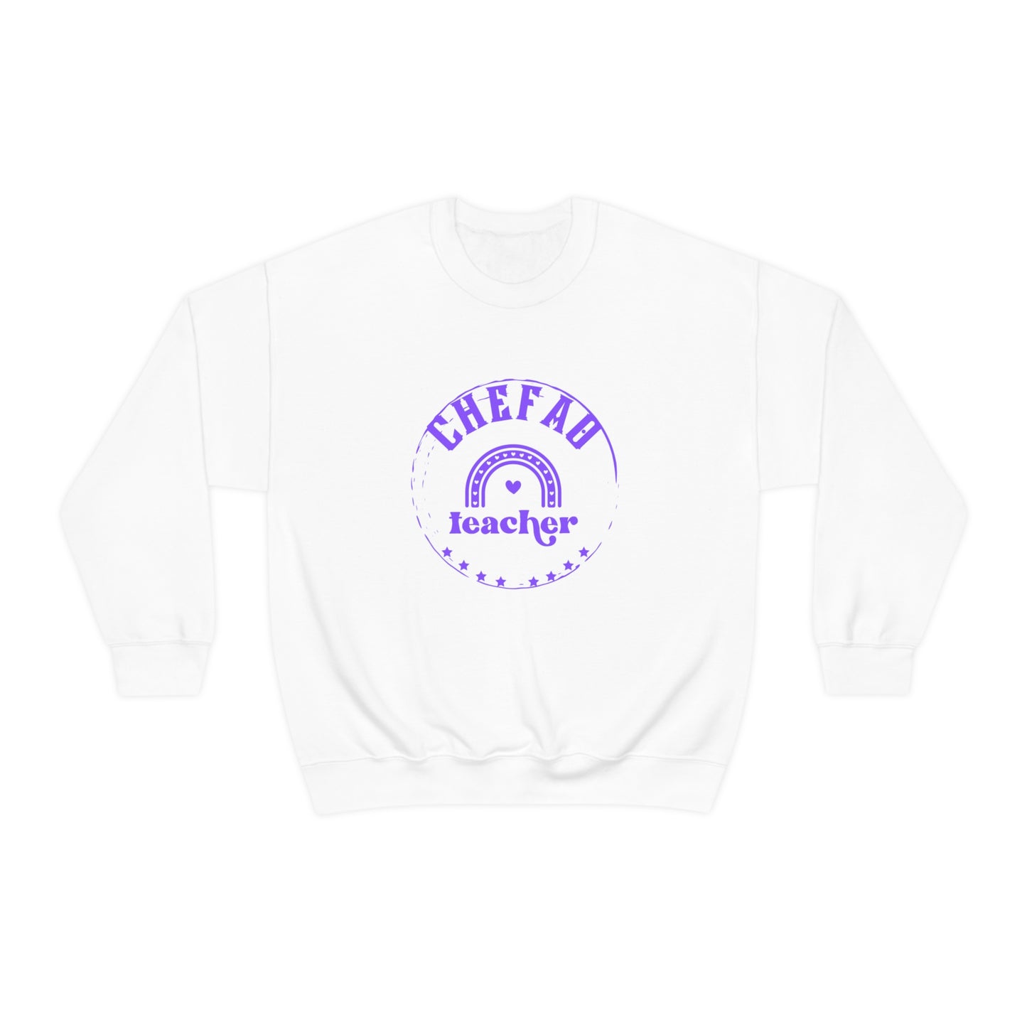 Chefao Teacher III, Unisex Heavy Blend Crewneck Sweatshirt