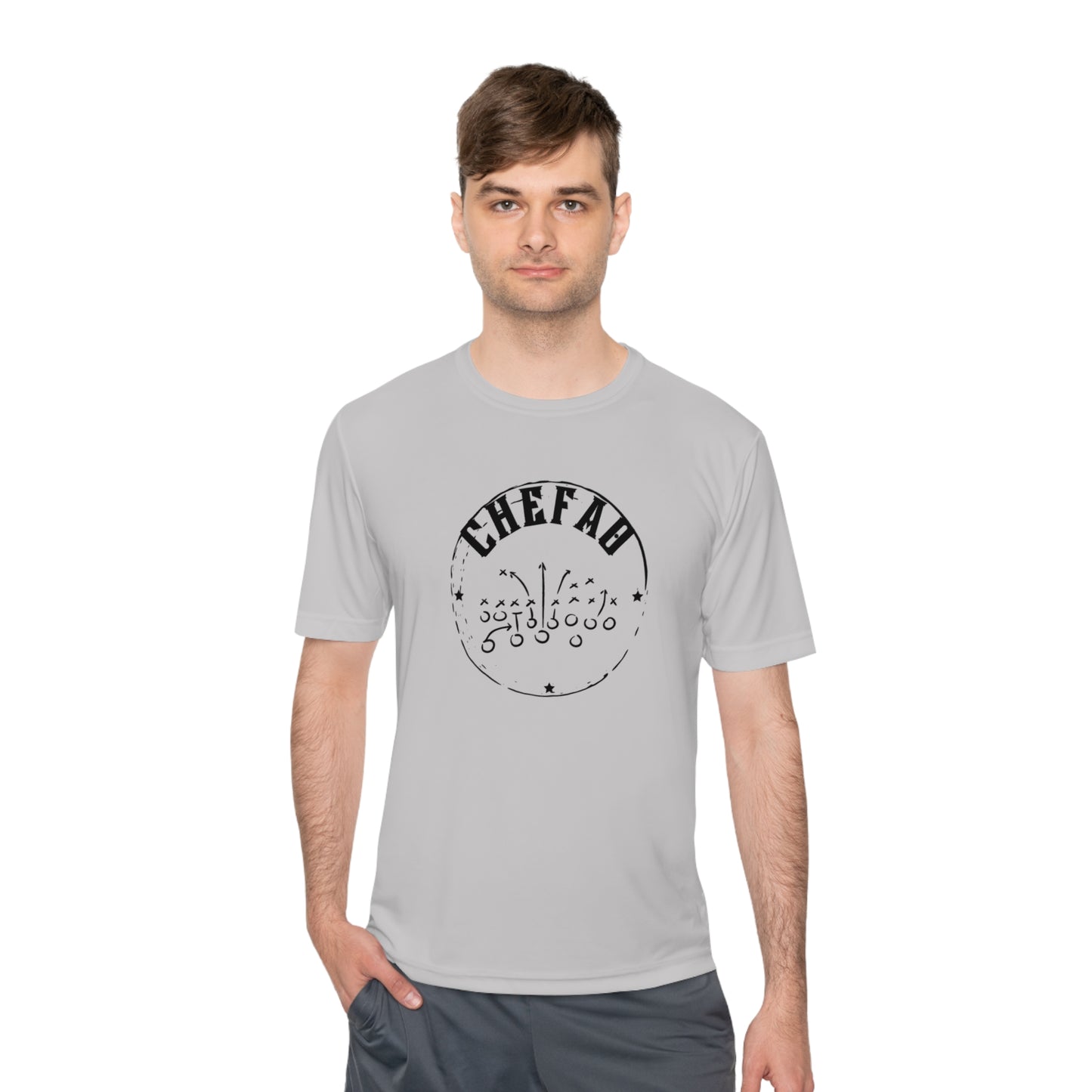 Chefao Football I, Unisex Moisture Wicking Tee