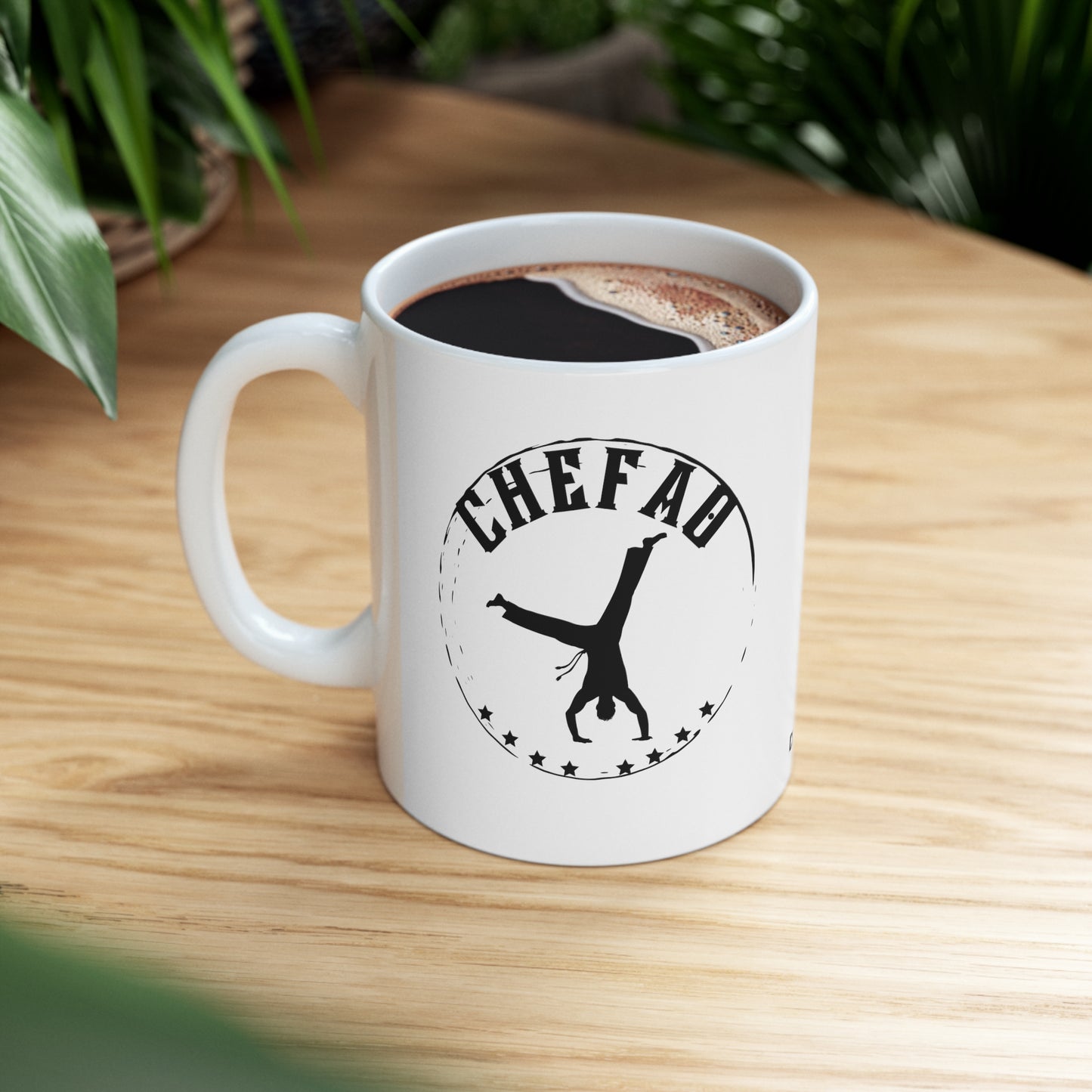 Chefao Capoeira I, White Coffee Mug, 11oz