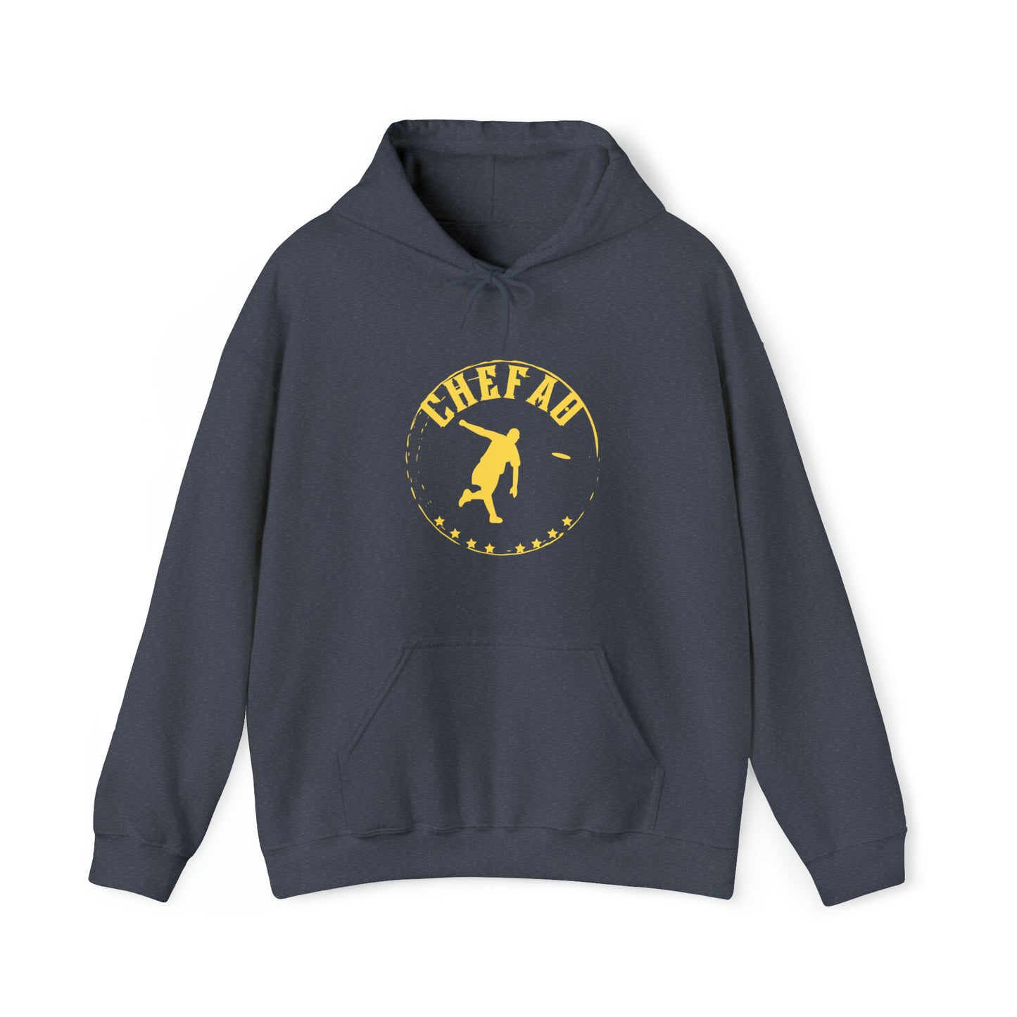 Chefao Frisbee I, Unisex Heavy Blend Hooded Sweatshirt