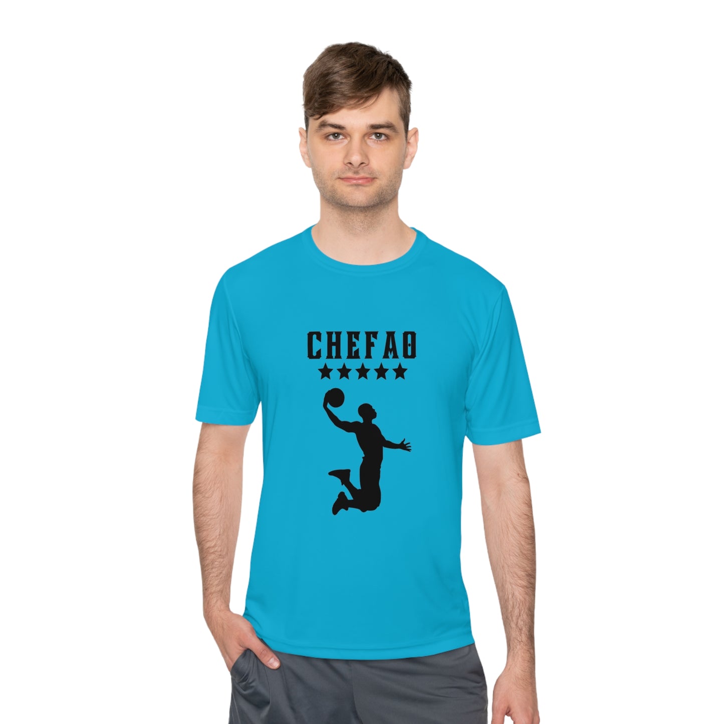 Chefao Basketball X, Unisex Moisture Wicking Tee