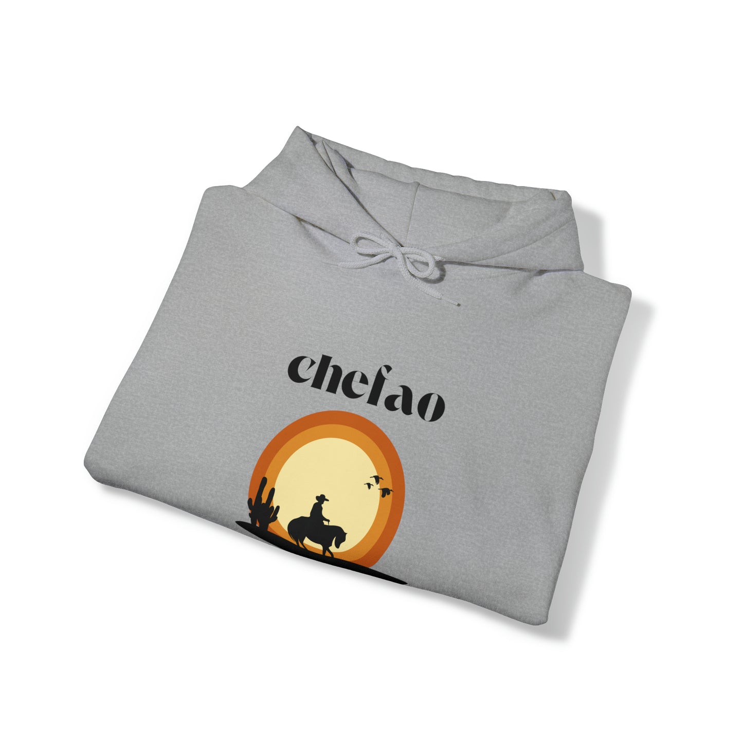 Chefao Cowboy VI, Unisex Heavy Blend Hooded Sweatshirt