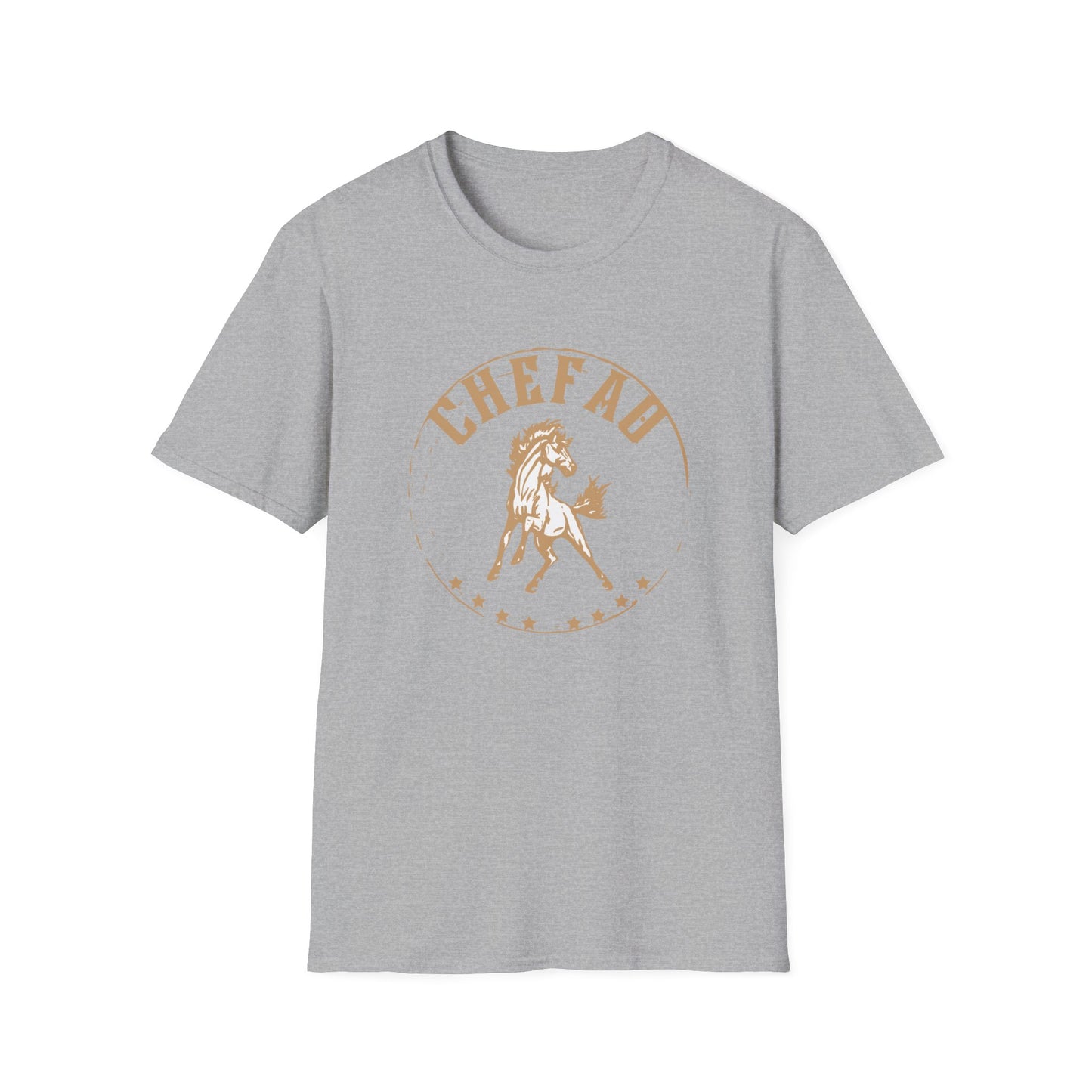 Chefao Horse II, Unisex Softstyle T-Shirt