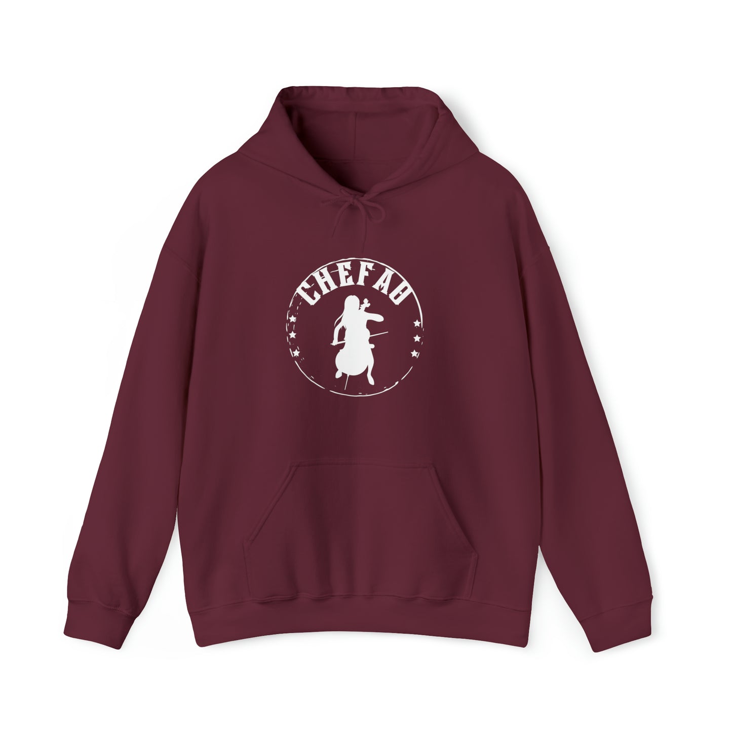 Chefao Cello I, Unisex Heavy Blend Hooded Sweatshirt