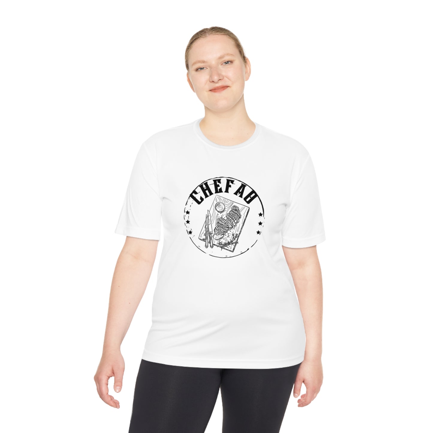 Chefao Barbque, Unisex Moisture Wicking Tee