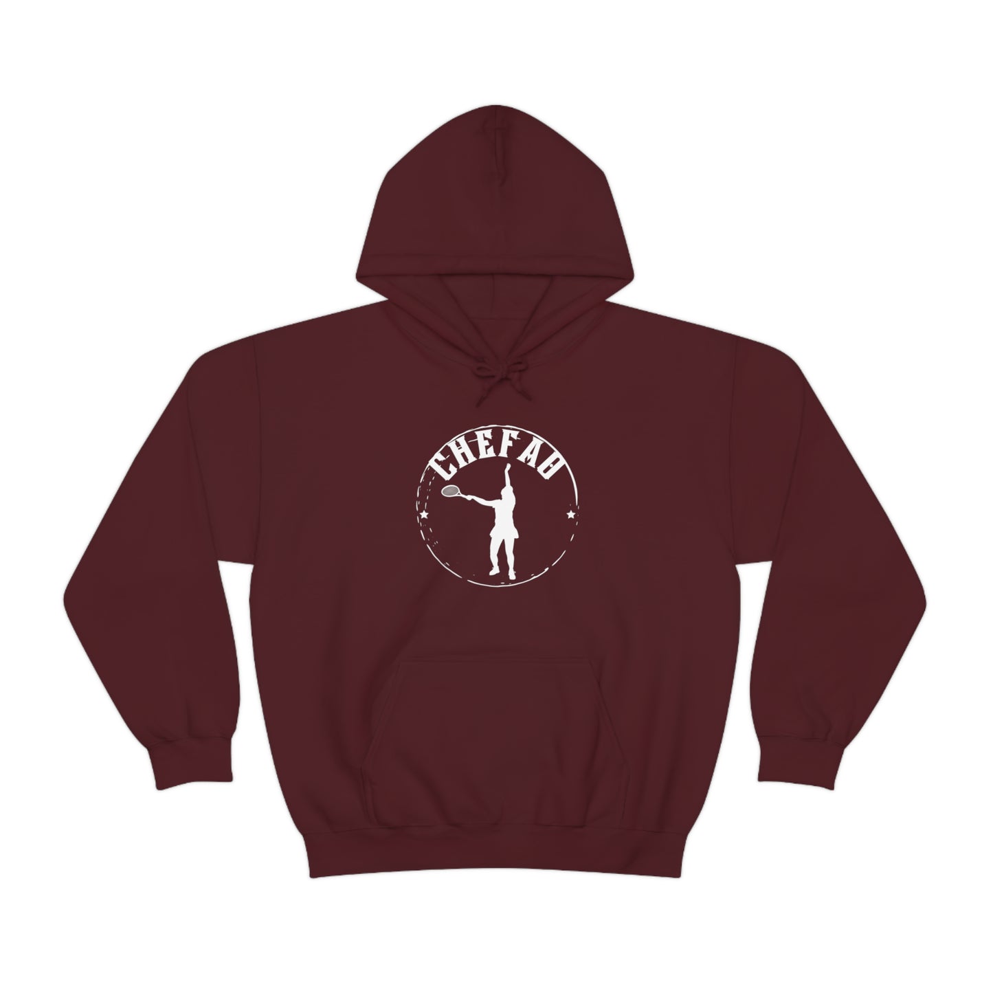 Chefao Tennis I, Unisex Heavy Blend Hooded Sweatshirt