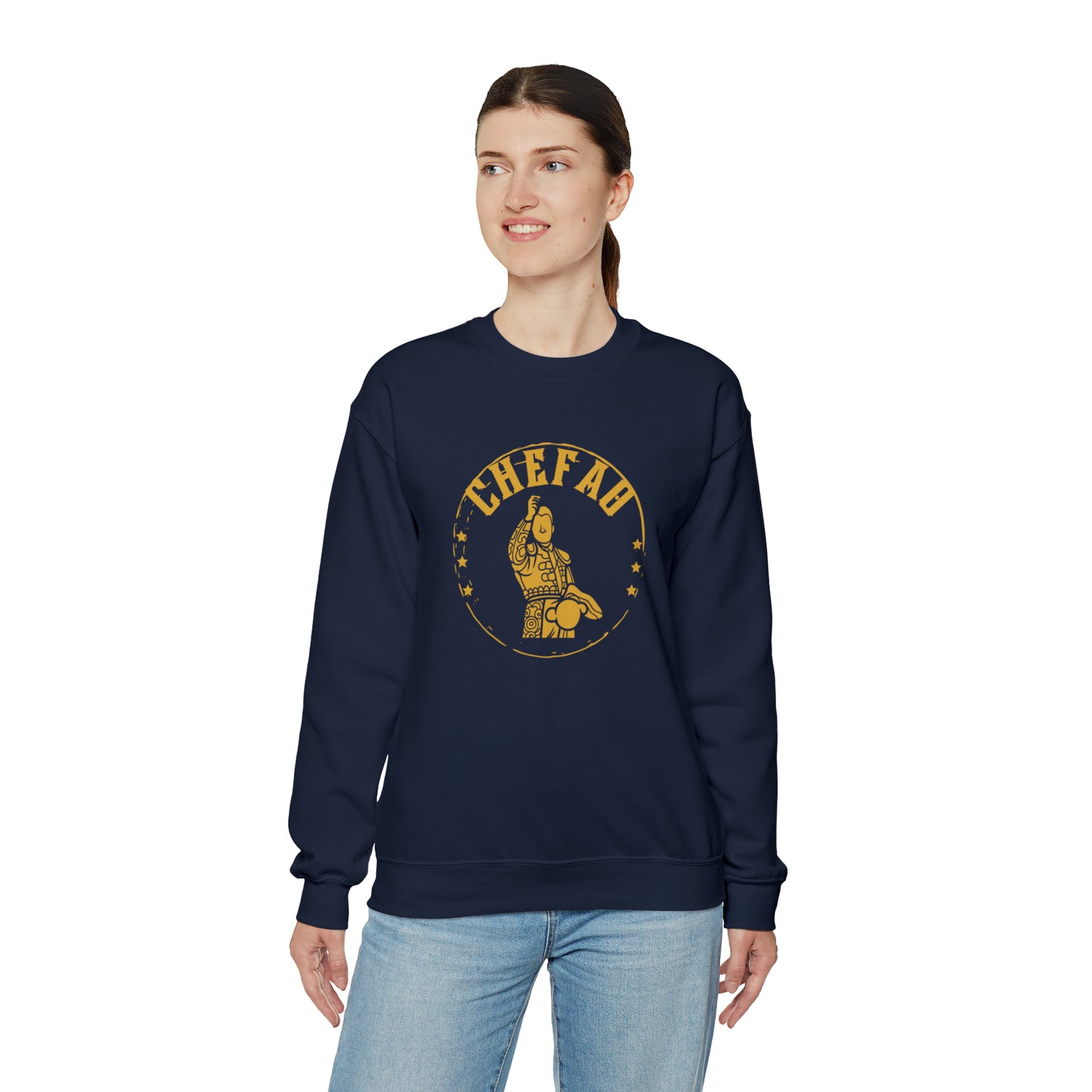 Chefao Bullfighter II, Unisex Heavy Blend Crewneck Sweatshirt