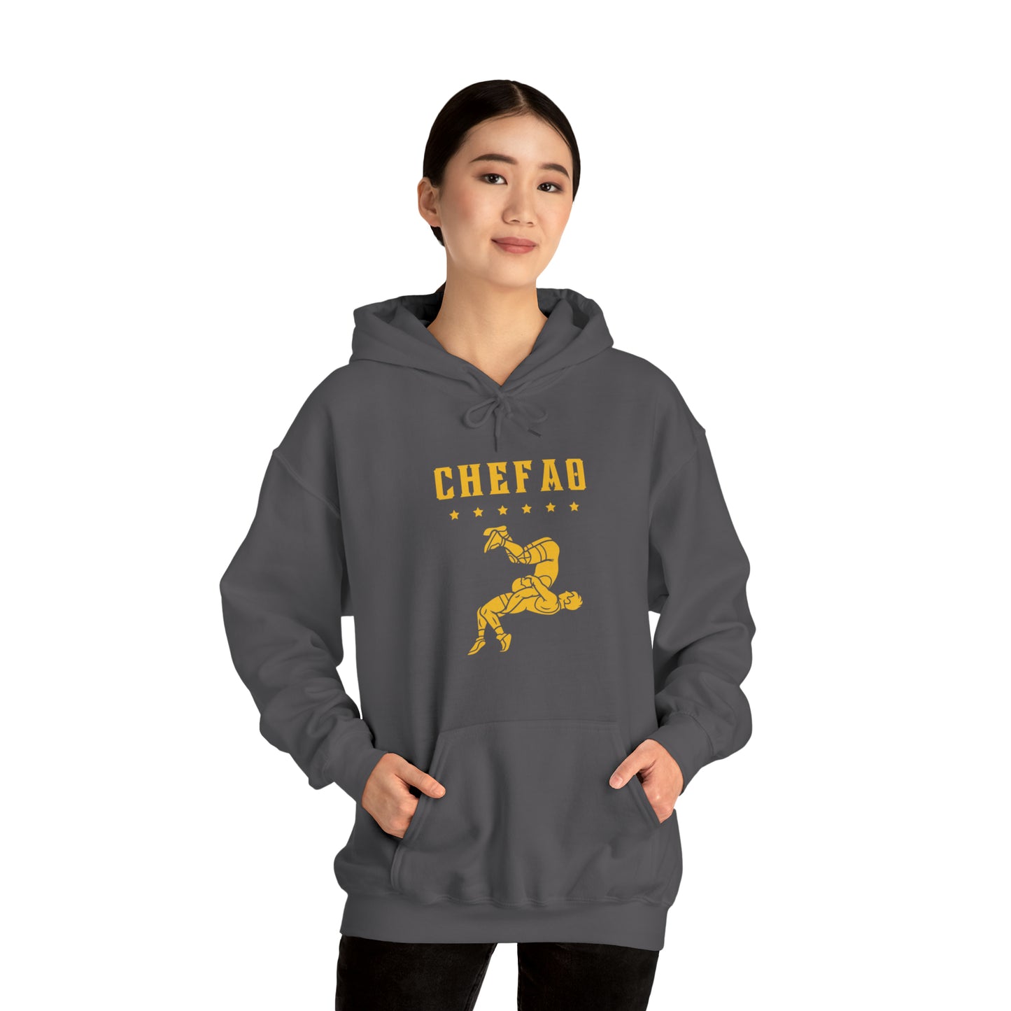 Chefao Wrestling VI, Unisex Heavy Blend Hooded Sweatshirt